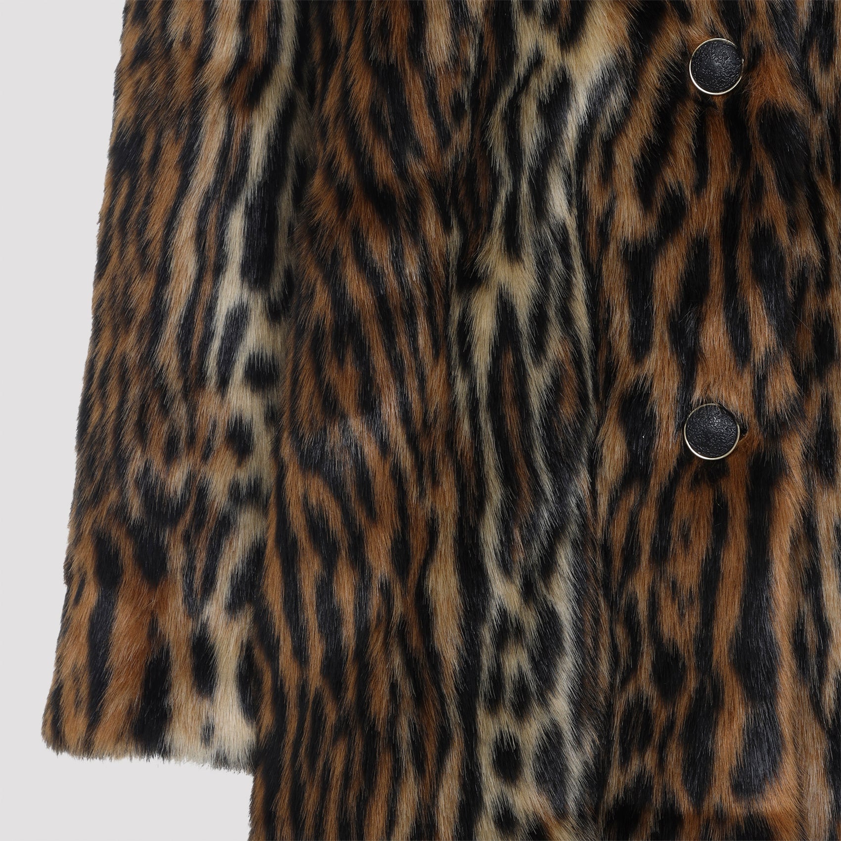 ROBERTO CAVALLI Luxurious Faux Fur Jacket for Men
