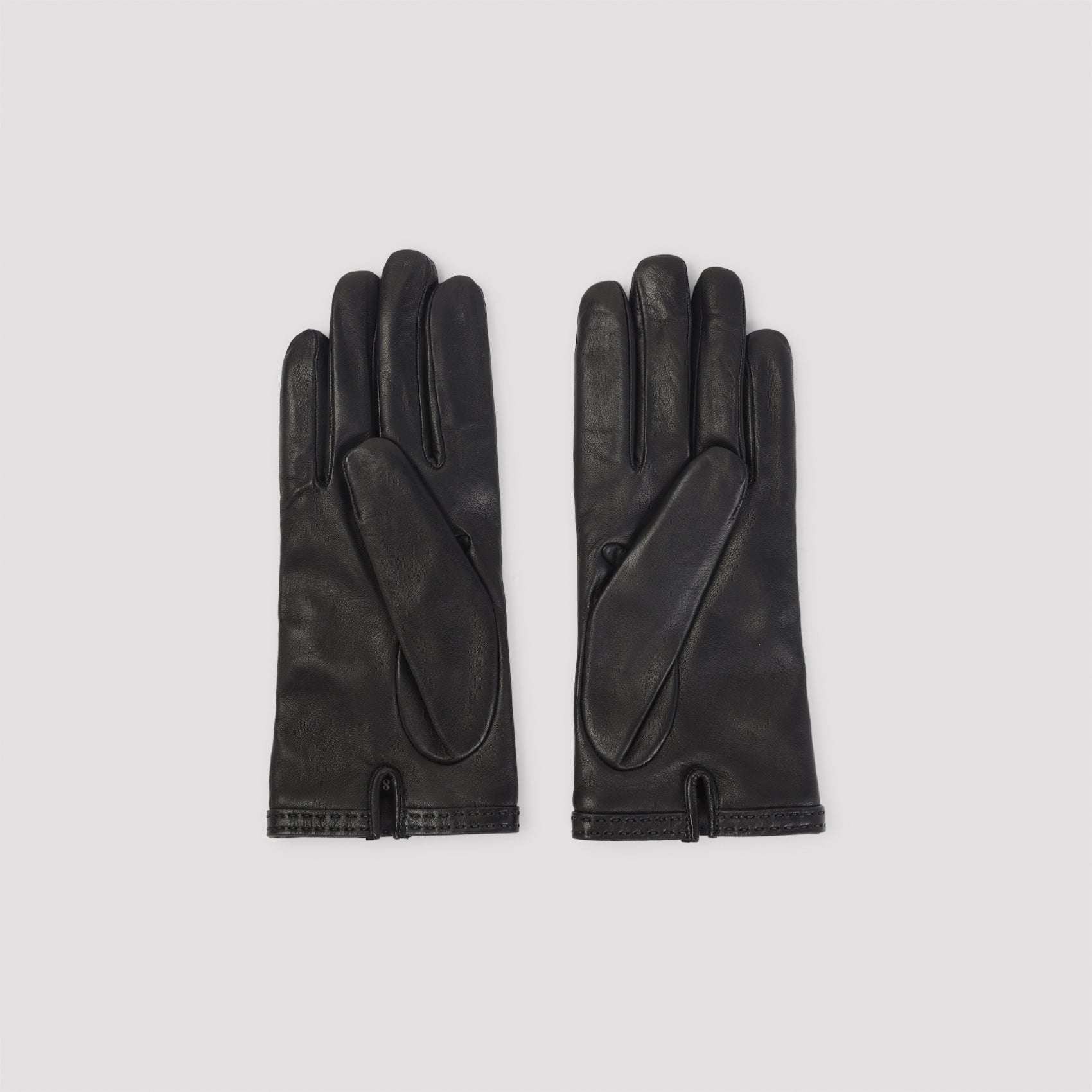 PRADA Luxury Leather Gloves for Men - FW25 Collection