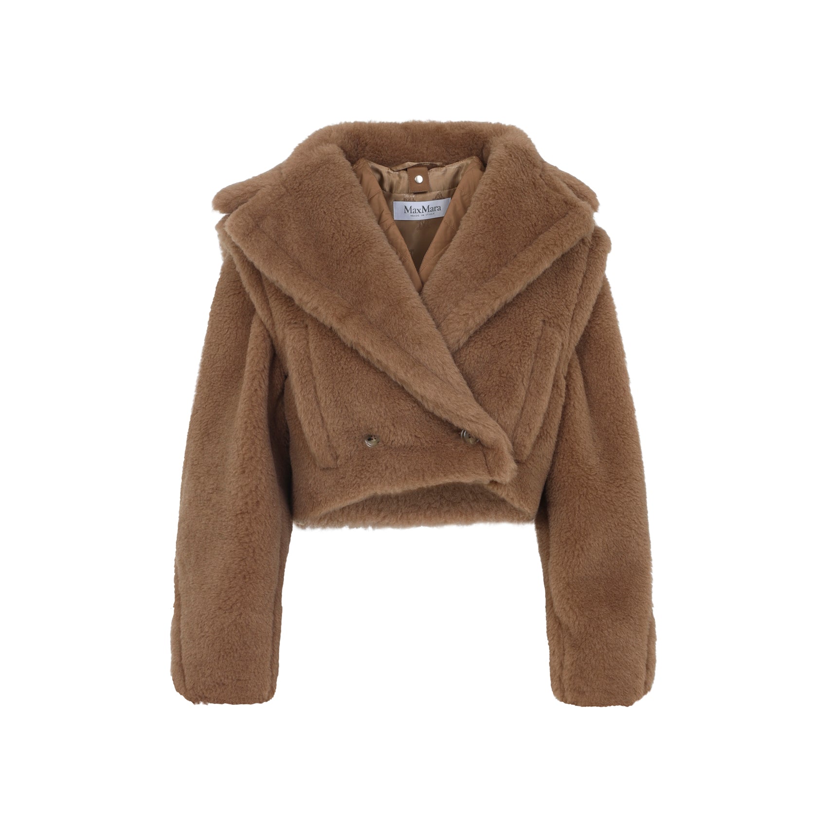 MAX MARA Mini Teddy Short Gilet