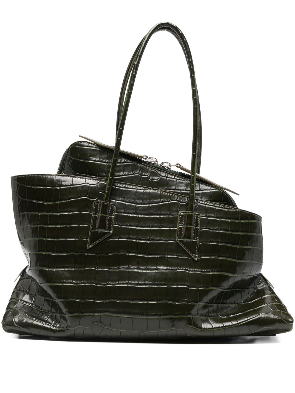 THE ATTICO The Passeggiata Mini Leather Shoulder Handbag