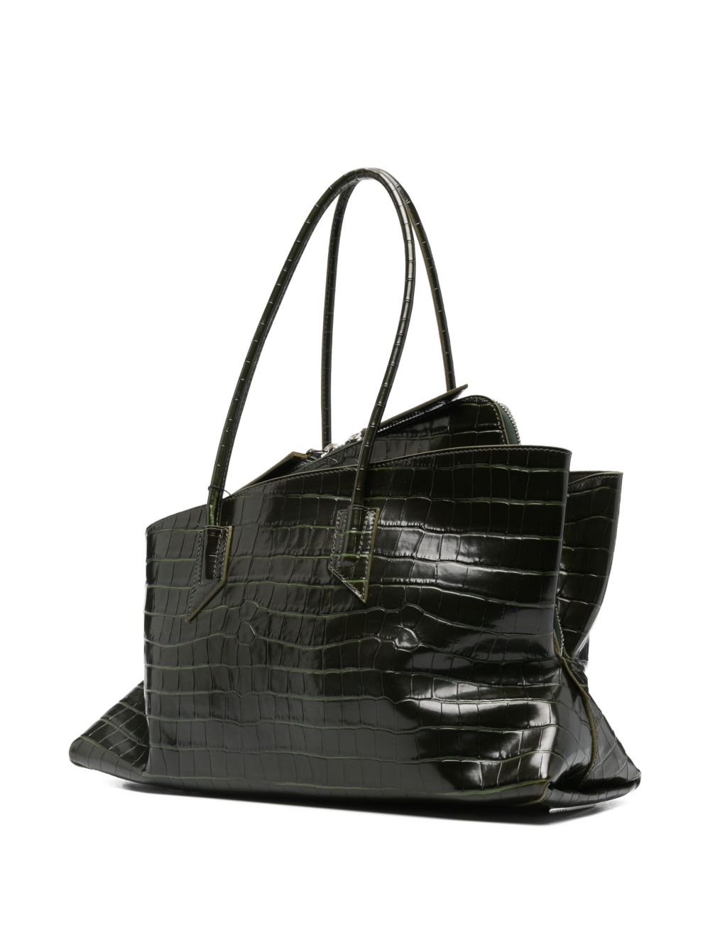 THE ATTICO The Passeggiata Mini Leather Shoulder Handbag