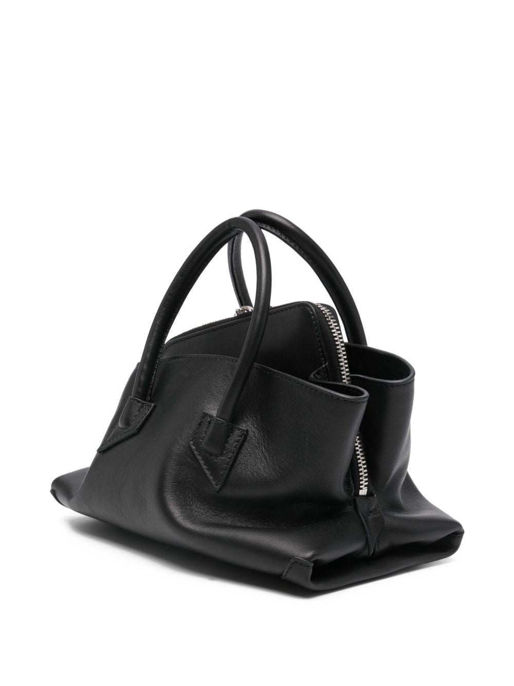 THE ATTICO Mini Leather Tote Handbag