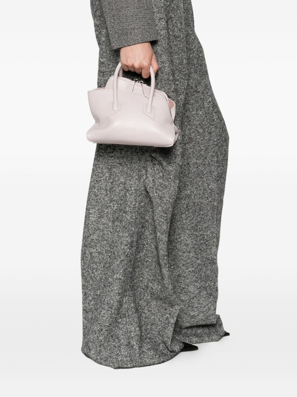 THE ATTICO Mini Leather Tote Handbag