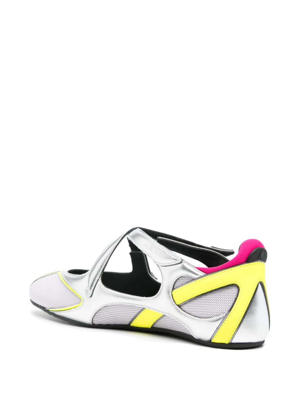 THE ATTICO Cut-Out Design Pointed Toe Flats for Women