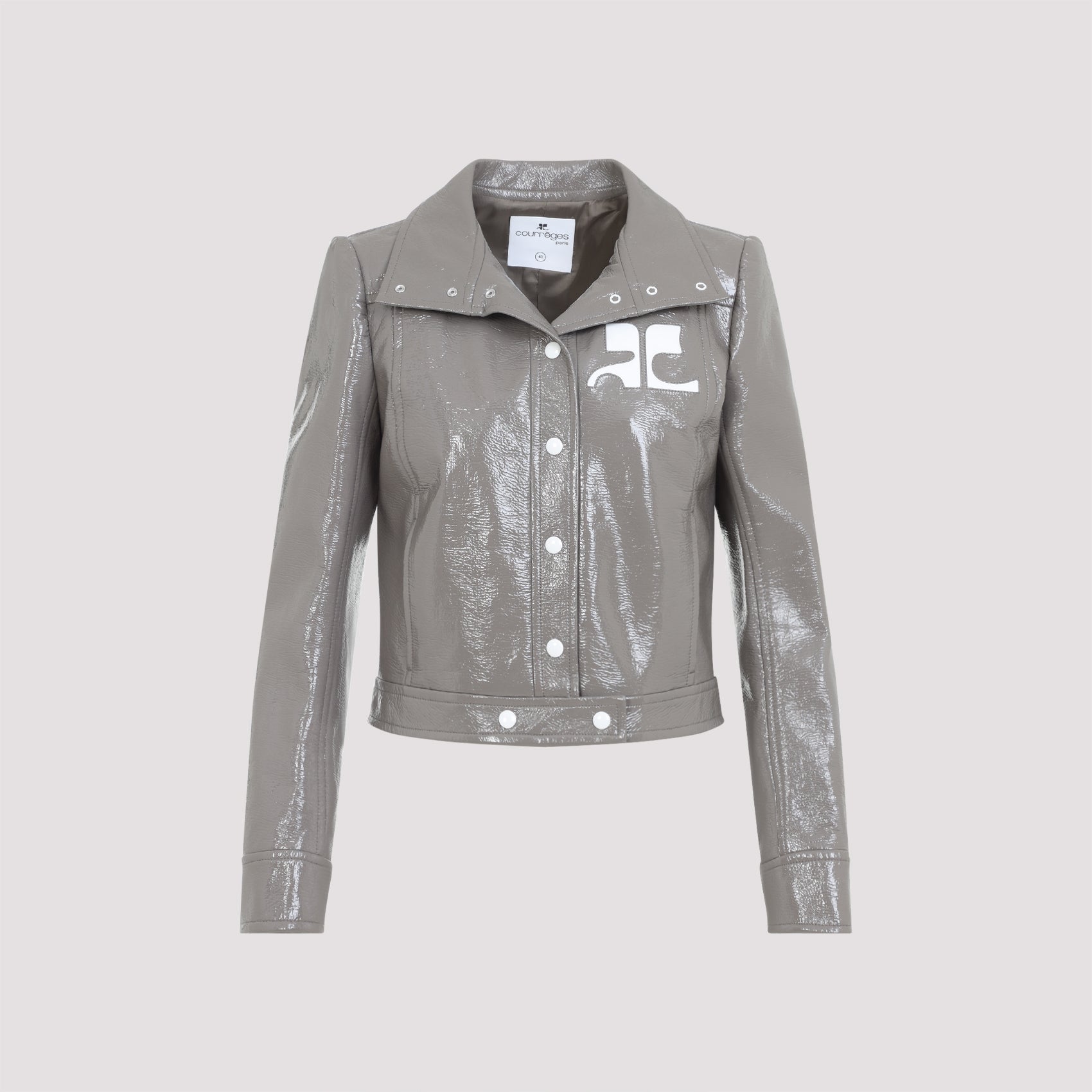 COURREGES Vinyl Reedition Jacket for Men - SS26