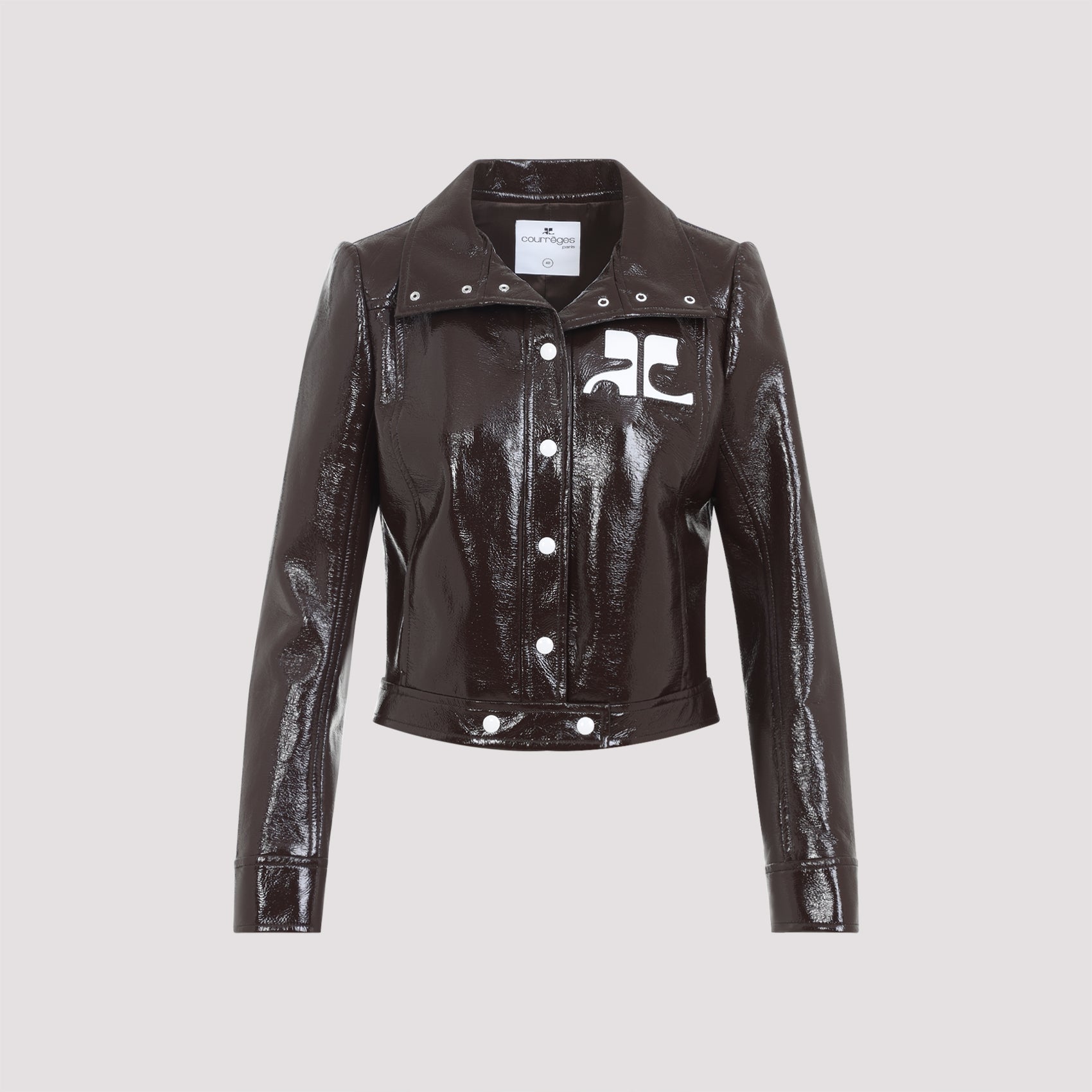 COURREGES Vinyl Jacket for Men - SS26 Collection