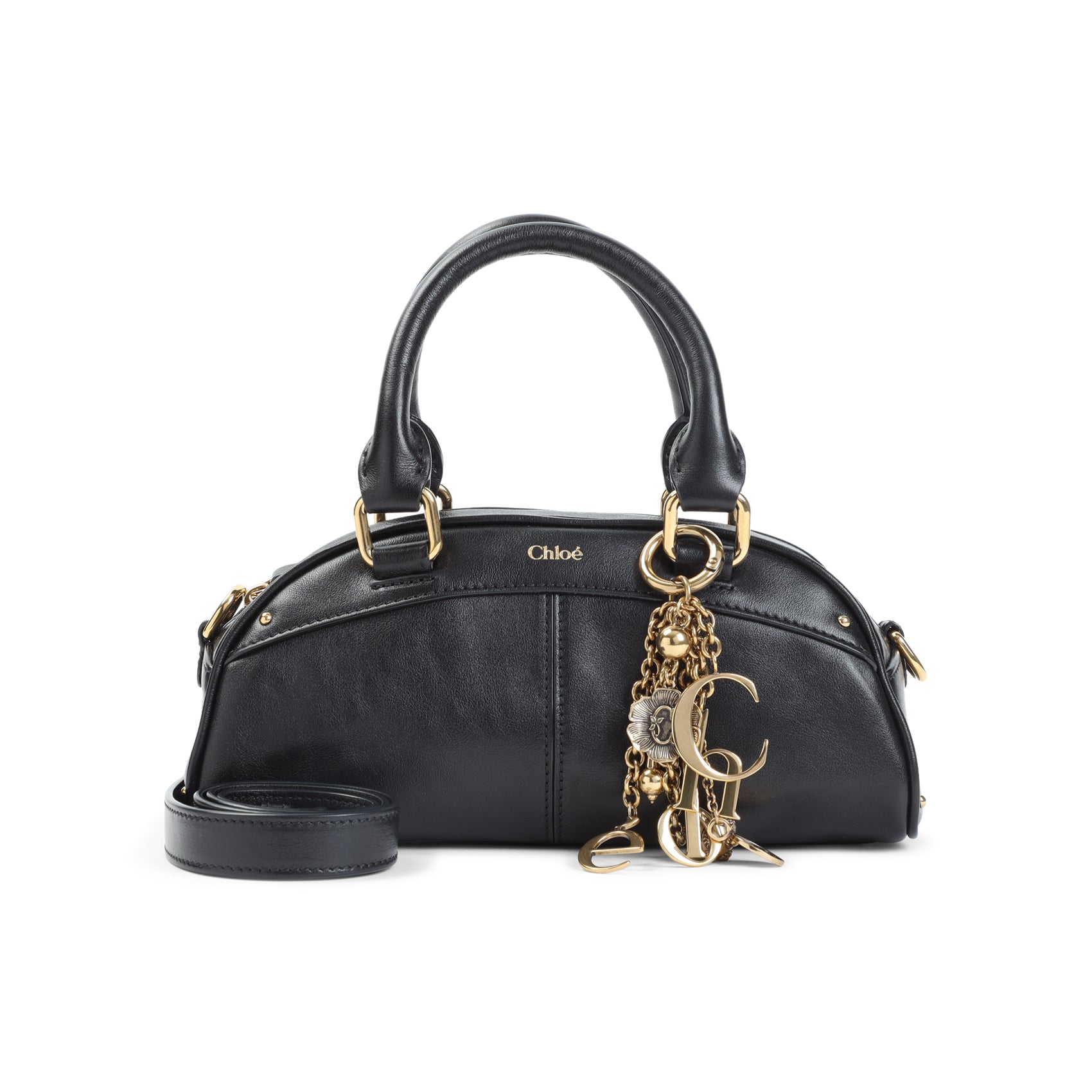 CHLOE Mini Leather Handbag - 24.5cm x 11cm x 11cm