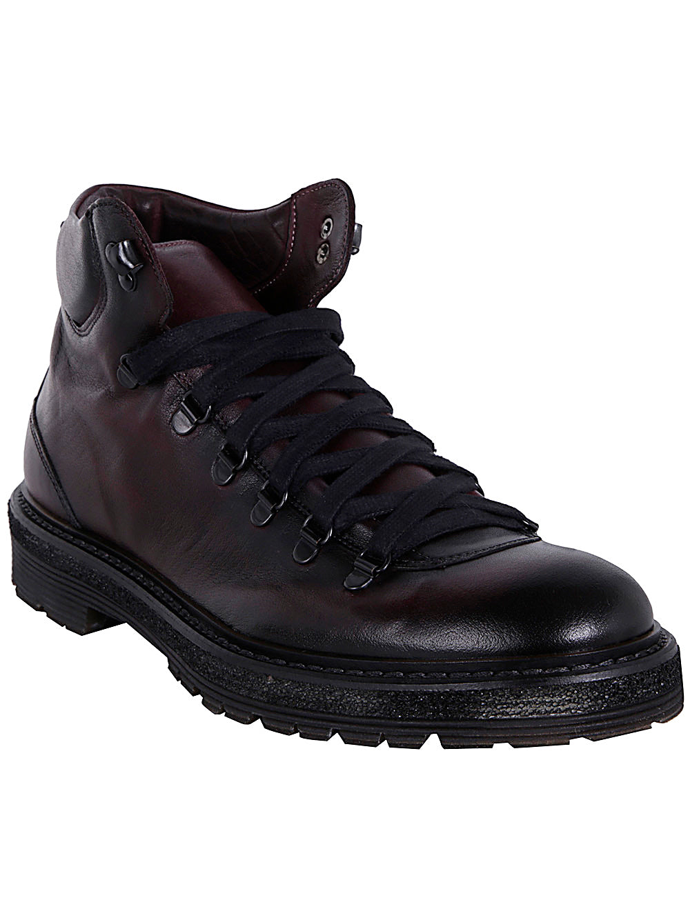 CORVARI Men's Leather Boot with Gunny Bottom
