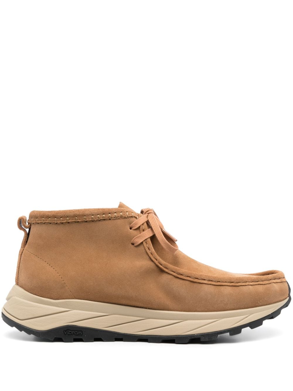CLARKS Chunky-Sole Suede Leather Boots for Men