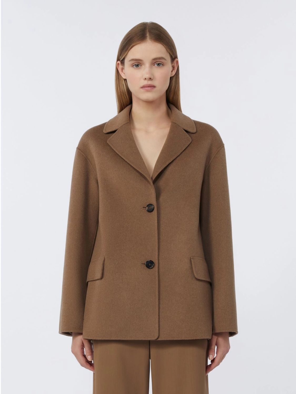 S MAX MARA Elegant Wool Jacket for Women - SS26
