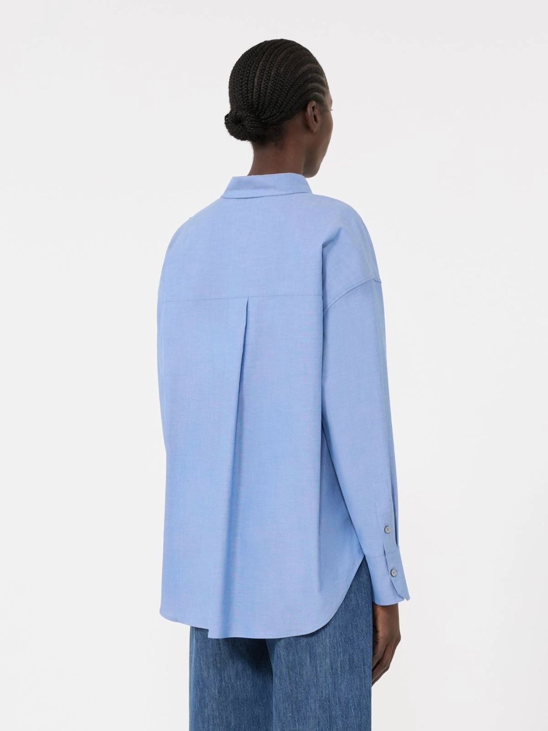 S MAX MARA Effortless Elegance Women's Classic Shirt