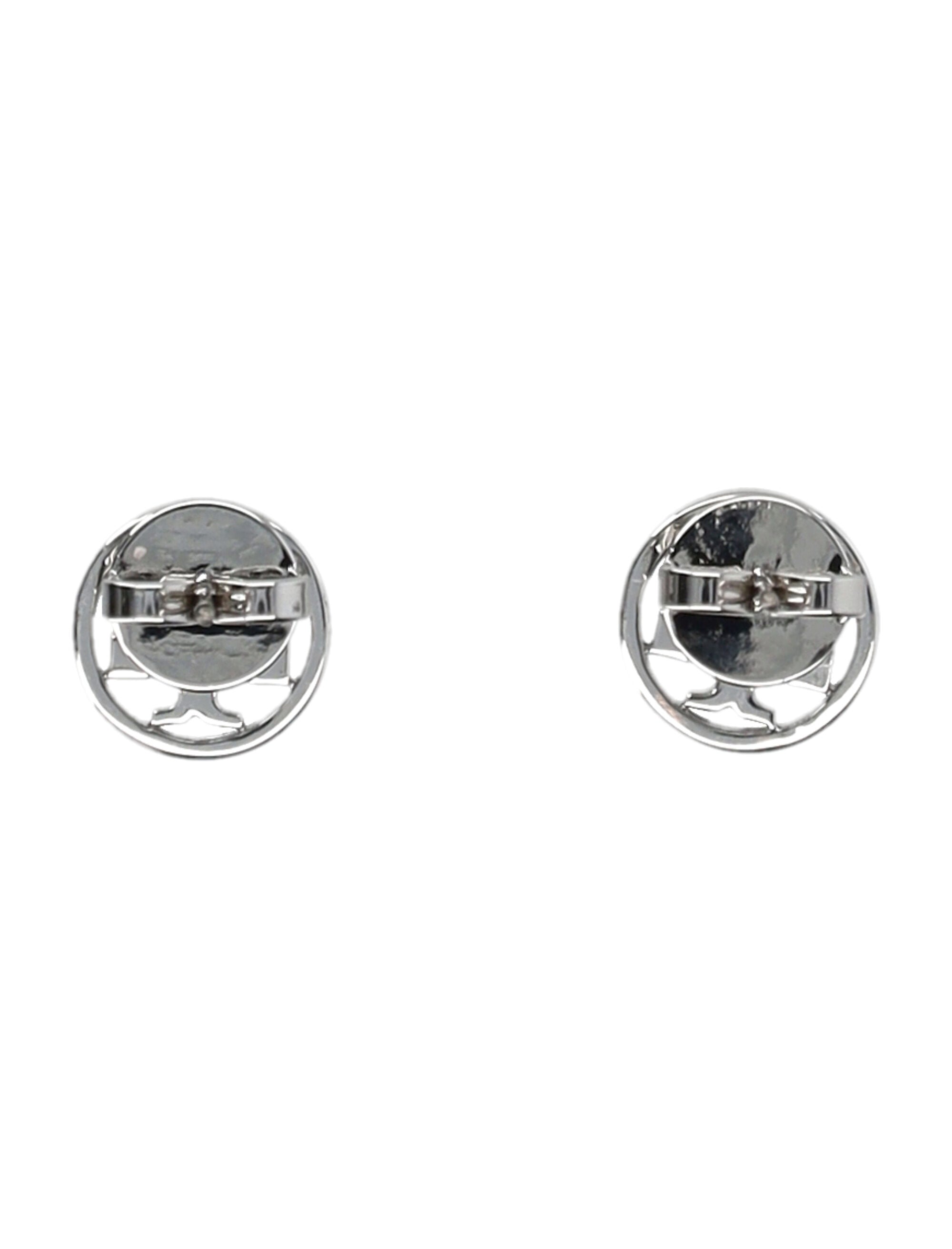 TORY BURCH Mini Double-T Logo Stud Earrings