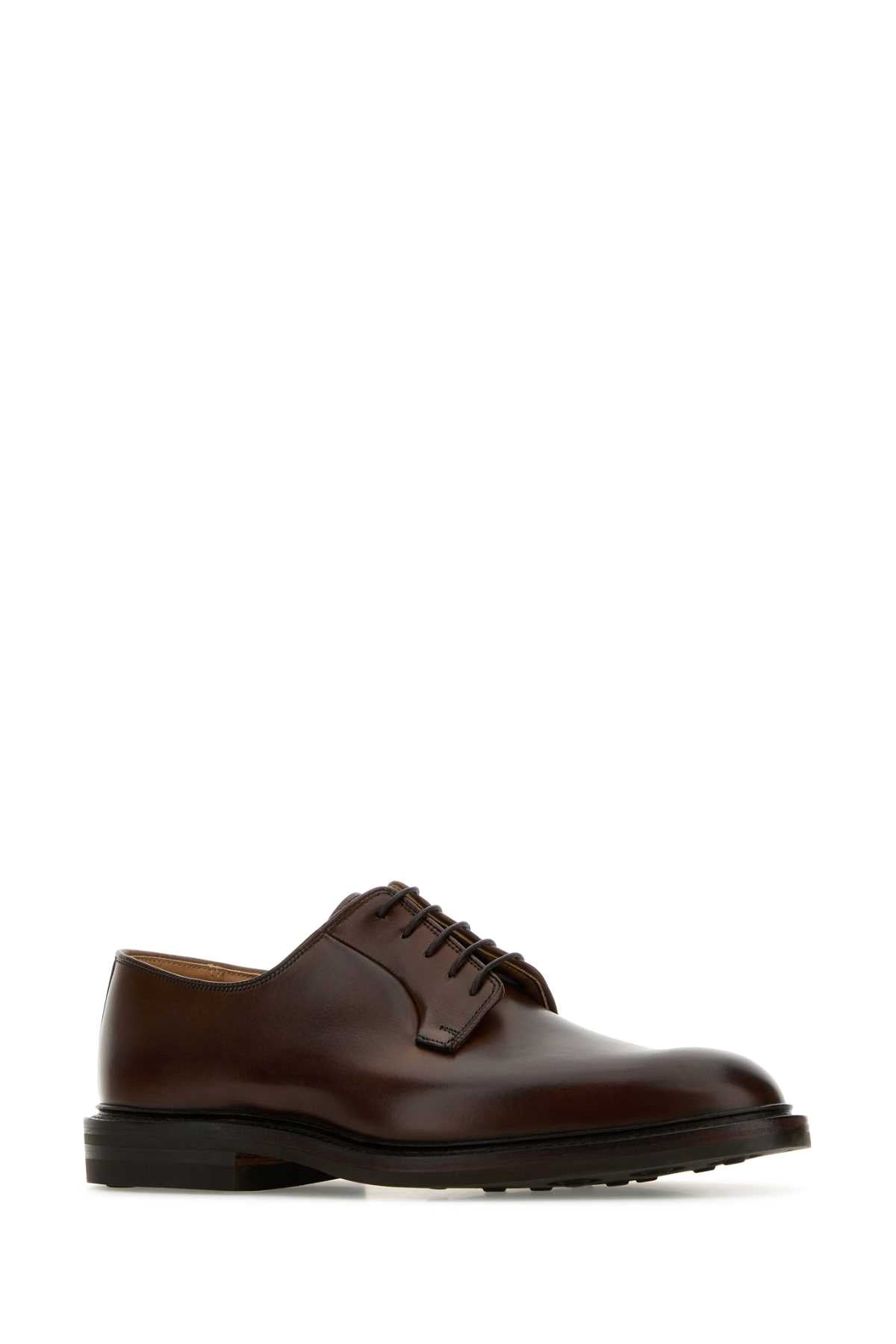 CROCKETT & JONES Leather Lace-Up LANARK 3 Shoes for Men