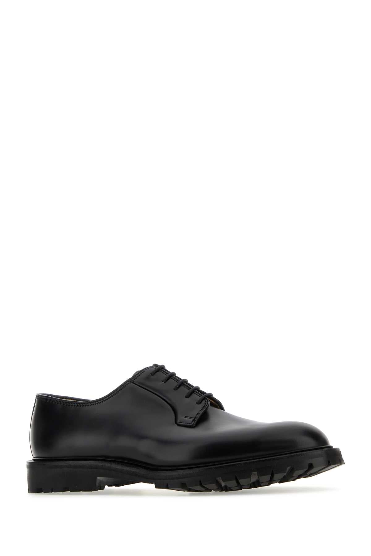 CROCKETT & JONES Classic Leather Lace-Up Shoes for Men