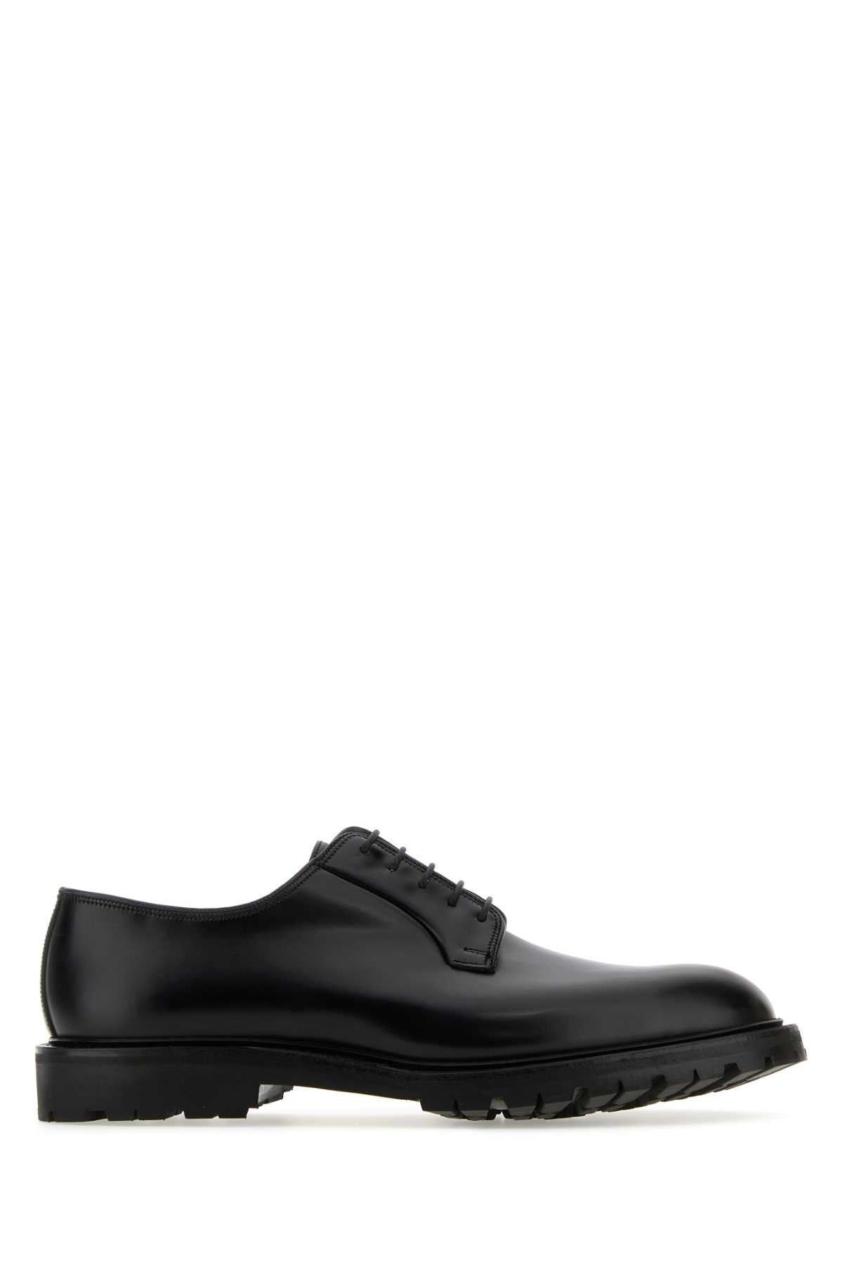 CROCKETT & JONES Classic Leather Lace-Up Shoes for Men