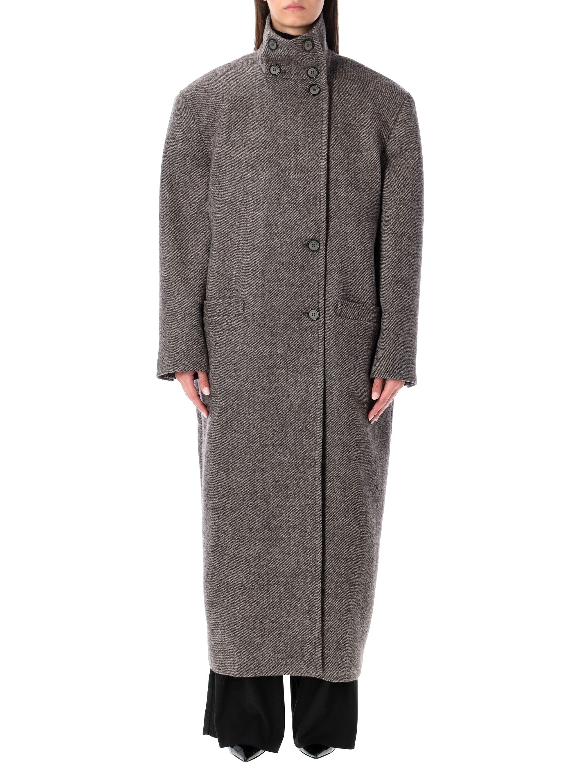 MAGDA BUTRYM Oversized Wool Jacket - Size 34