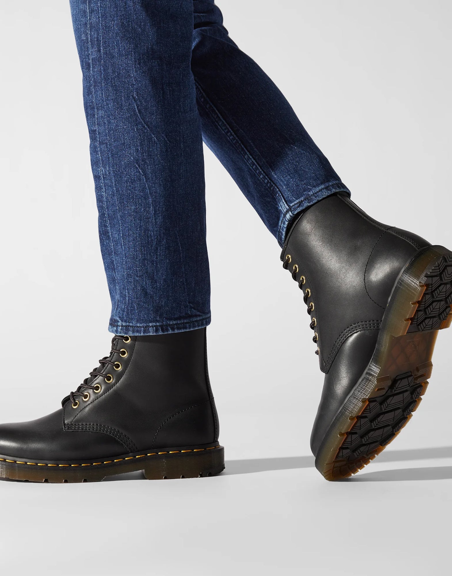 DR. MARTENS 1460 Wintergrip Blizzard Combat Boots for Women