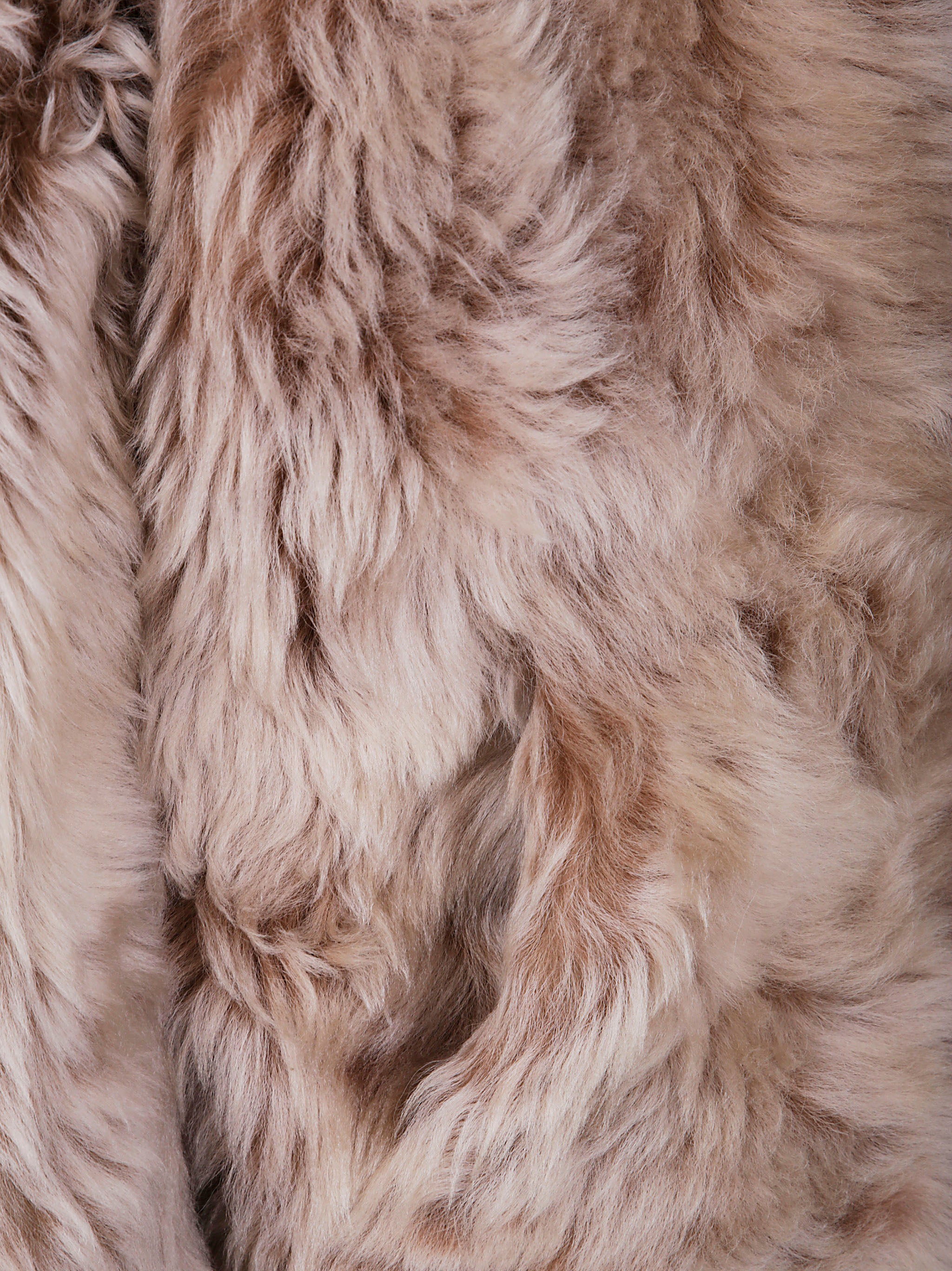 YVES SALOMON Luxurious 61cm Women's Hoodie Jacket