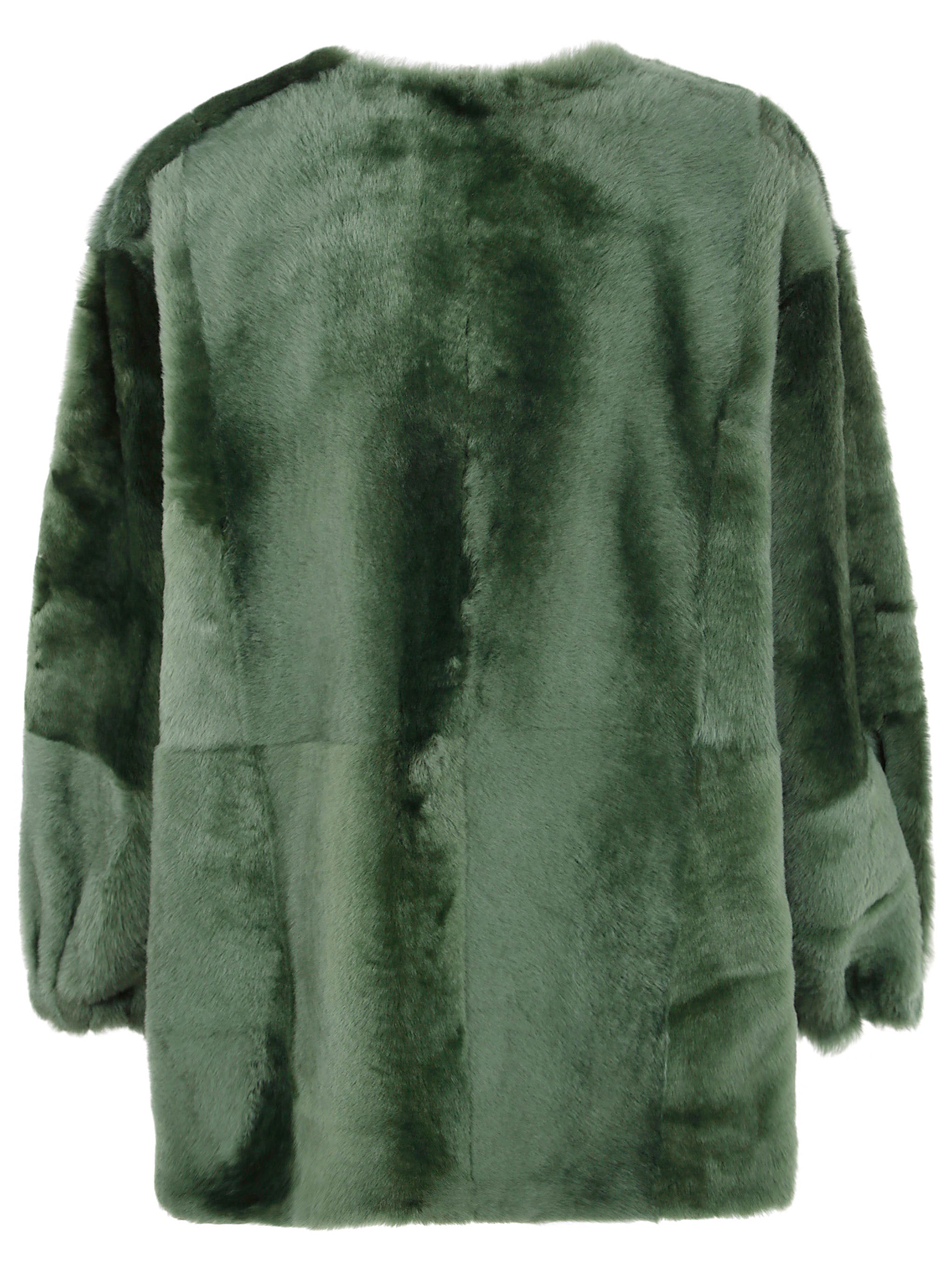 YVES SALOMON 70CM Lamb Fur Jacket for Women