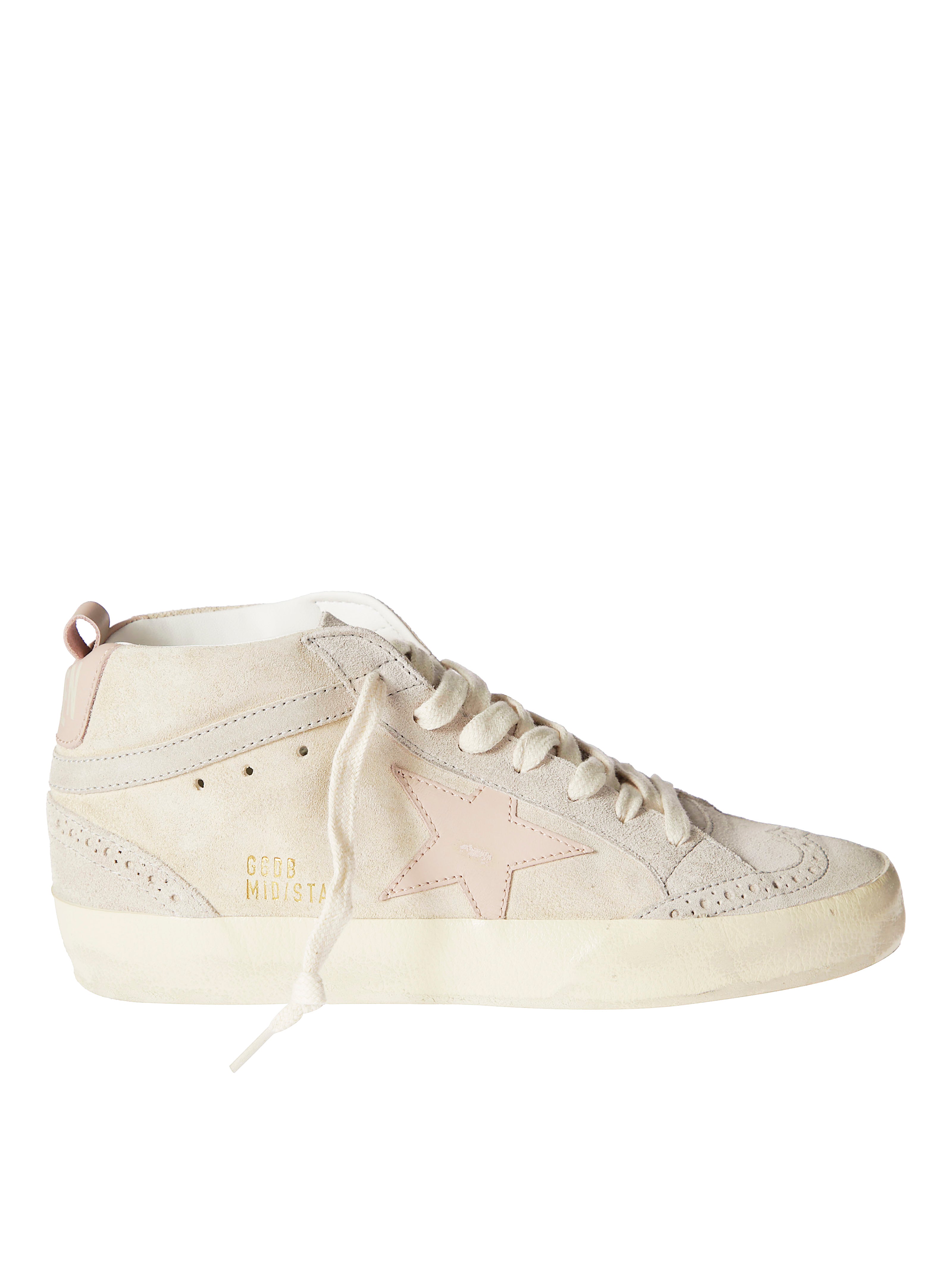 GOLDEN GOOSE Mid Star Classic Suede Sneakers for Men