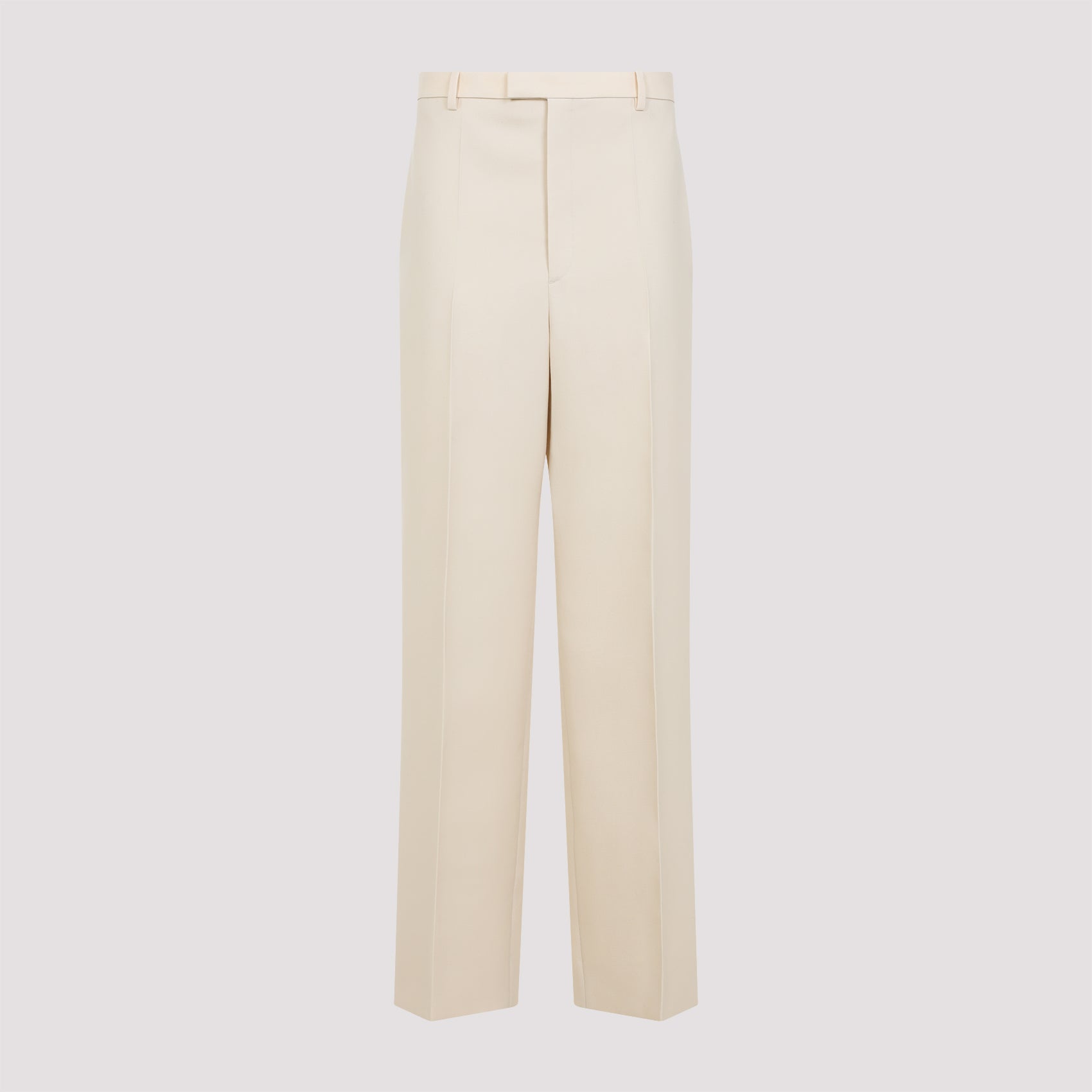 CARVEN Straight Leg Wool Trousers for Men