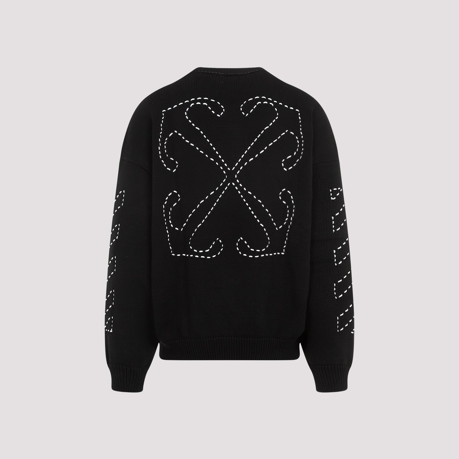 OFF WHITE Stitch Arrow Diags Pullover for Men - SS25