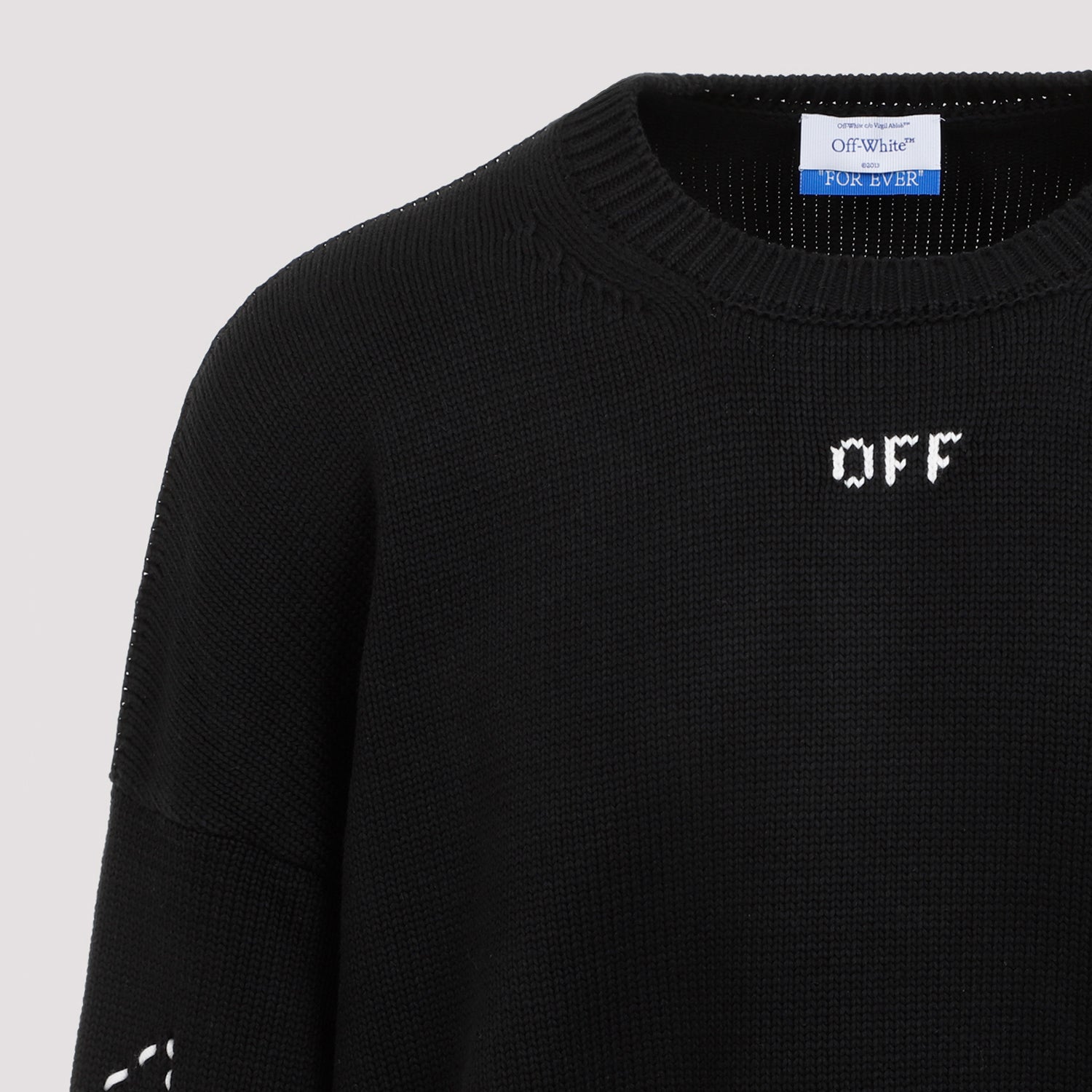 OFF WHITE Stitch Arrow Diags Pullover for Men - SS25