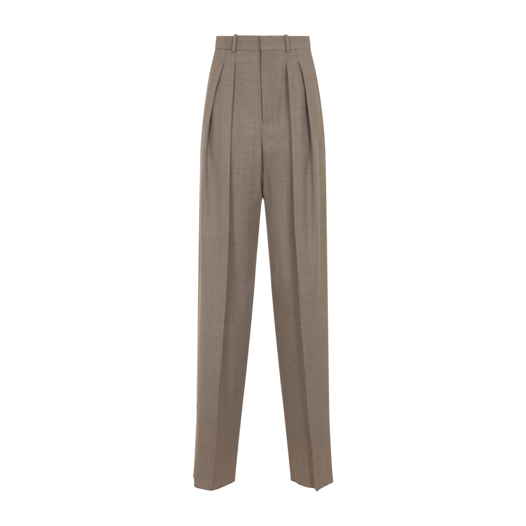 SAINT LAURENT Tailored Wool Pants for Men - FW25 Collection