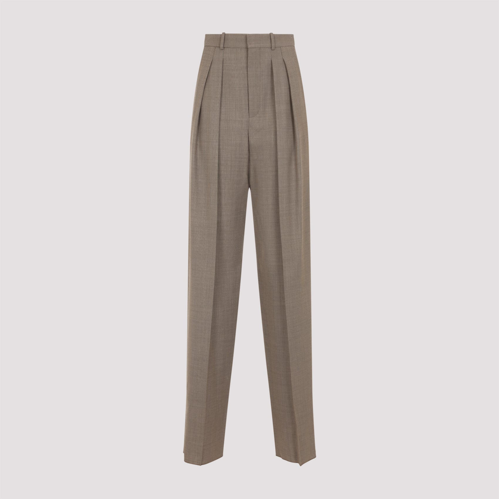 SAINT LAURENT Tailored Wool Pants for Men - FW25 Collection