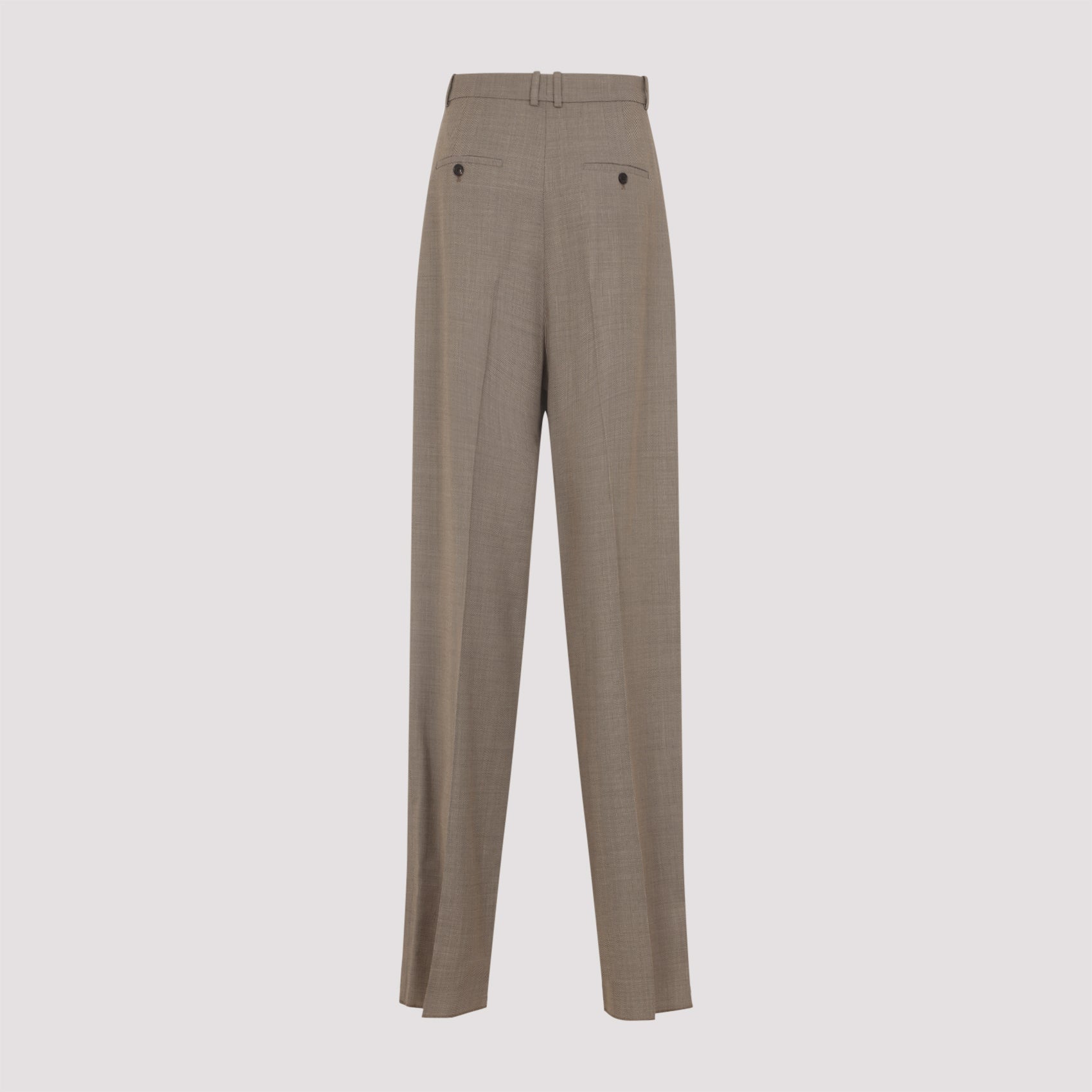 SAINT LAURENT Tailored Wool Pants for Men - FW25 Collection