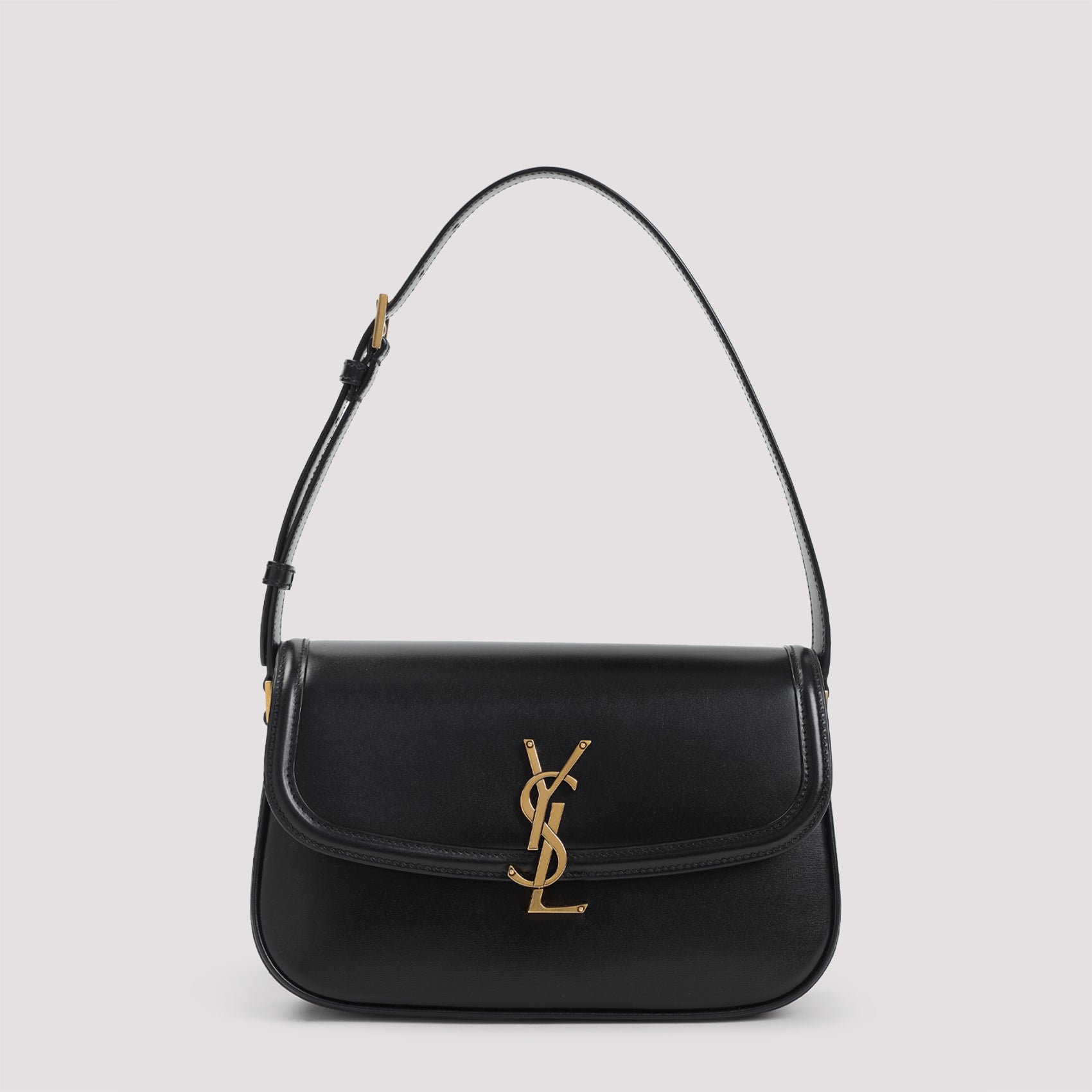 SAINT LAURENT Mini Brushed Leather Shoulder Bag - FW25