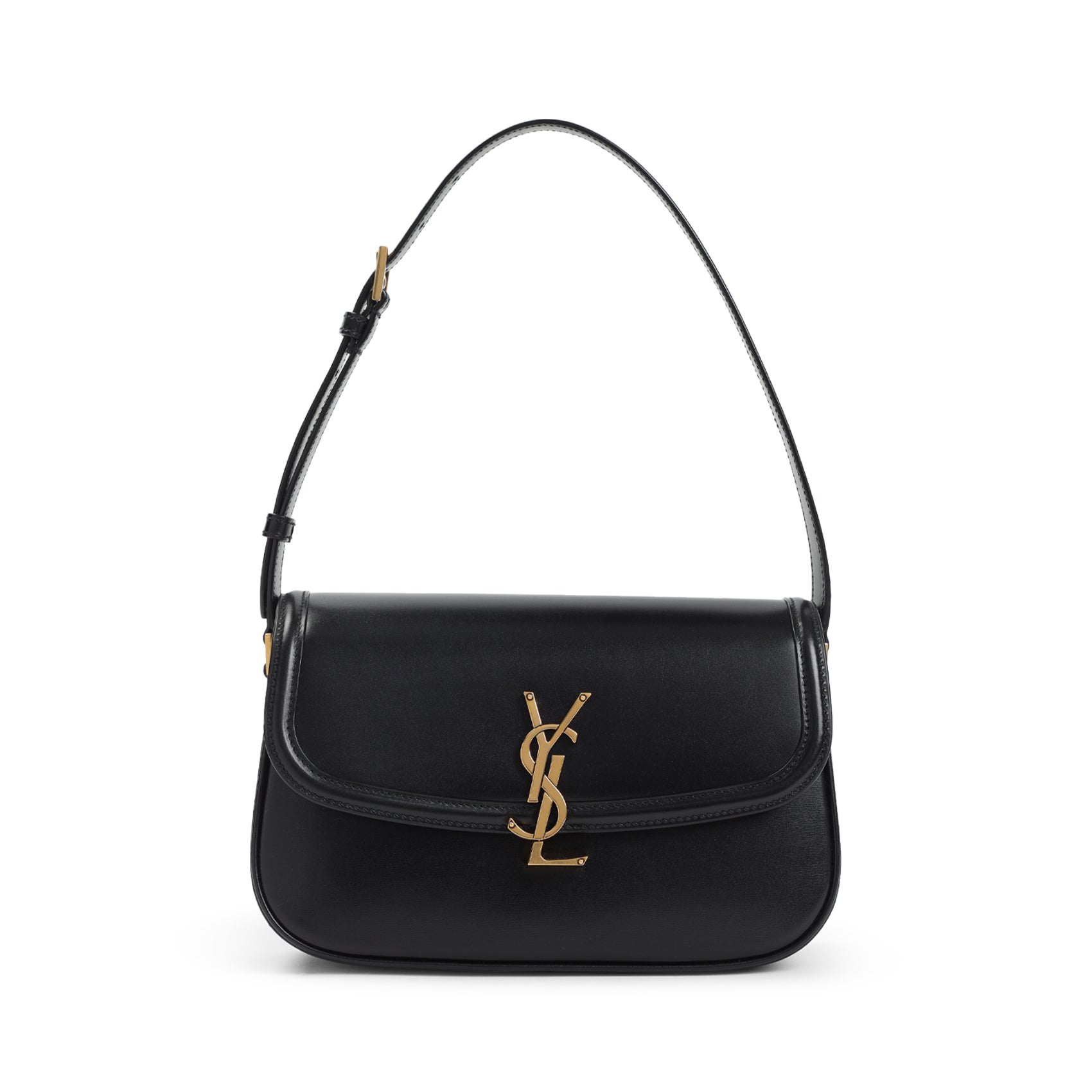 SAINT LAURENT Mini Brushed Leather Shoulder Bag - FW25