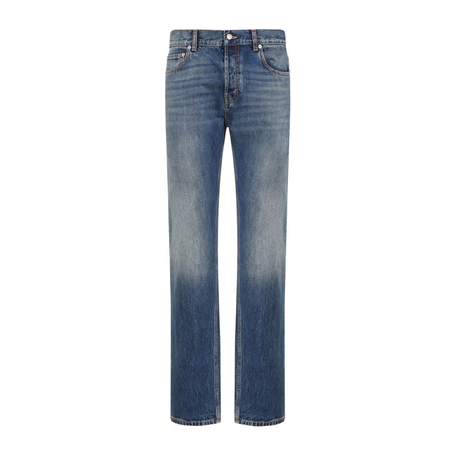 ALEXANDER MCQUEEN Men's Cotton Jeans - FW24 Collection
