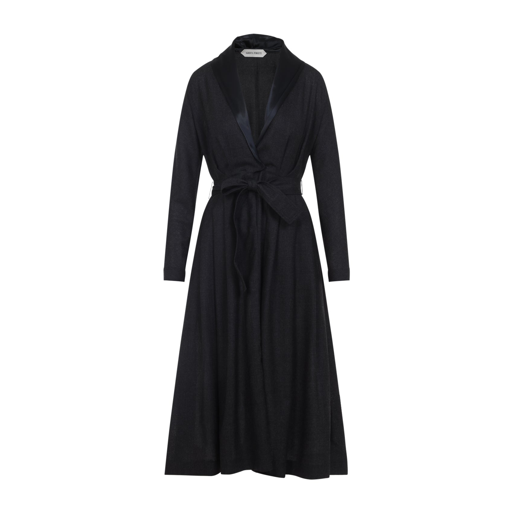 ALBERTA FERRETTI Virgin Wool Midi Dress for Men