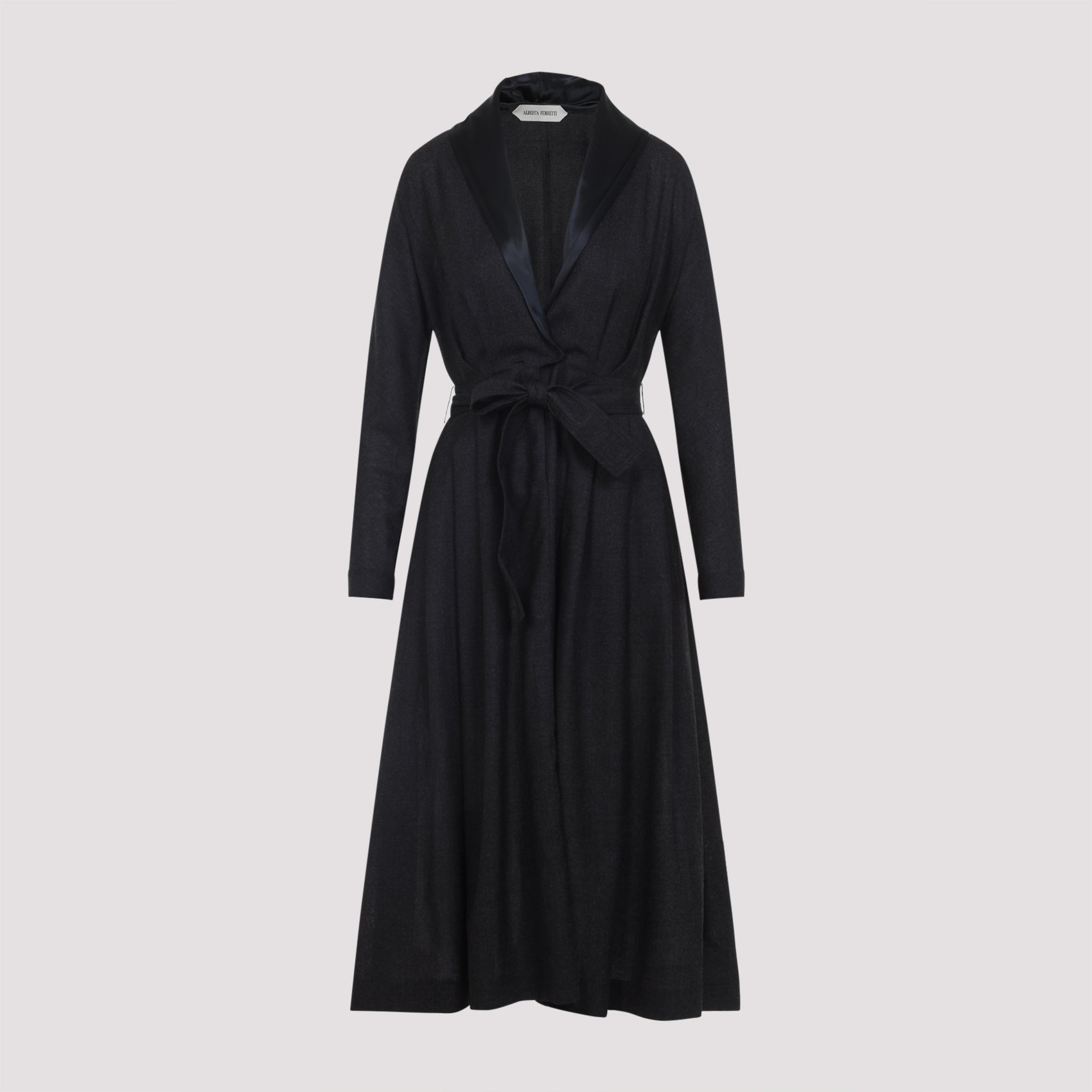 ALBERTA FERRETTI Virgin Wool Midi Dress for Men