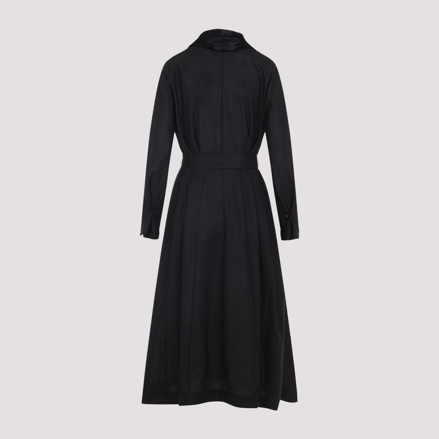 ALBERTA FERRETTI Virgin Wool Midi Dress for Men