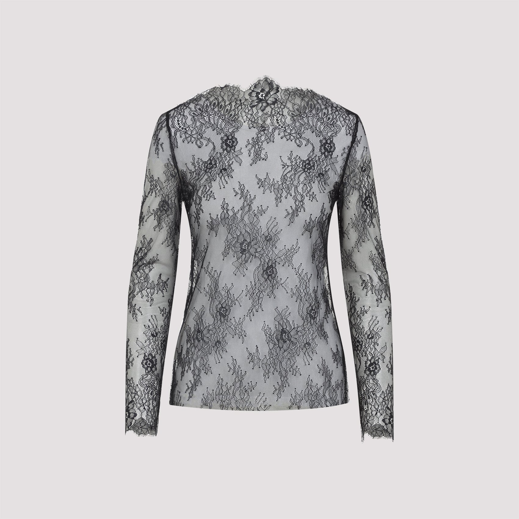 ALBERTA FERRETTI Lace Long Sleeve T-Shirt