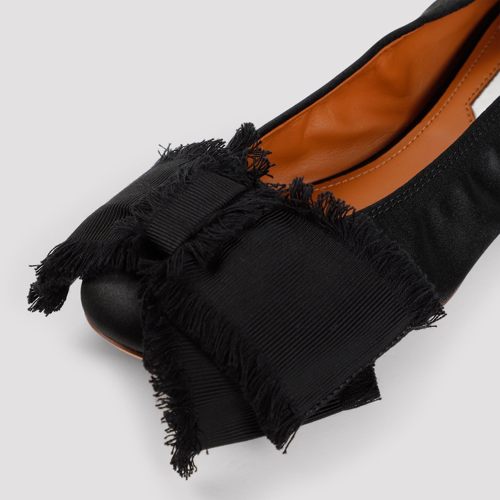 LANVIN Elegant Bow Ballerinas