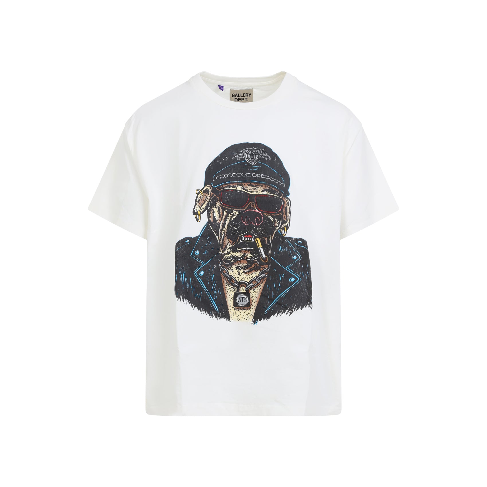 GALLERY DEPT. Oct Biker Dog T-Shirt for Men