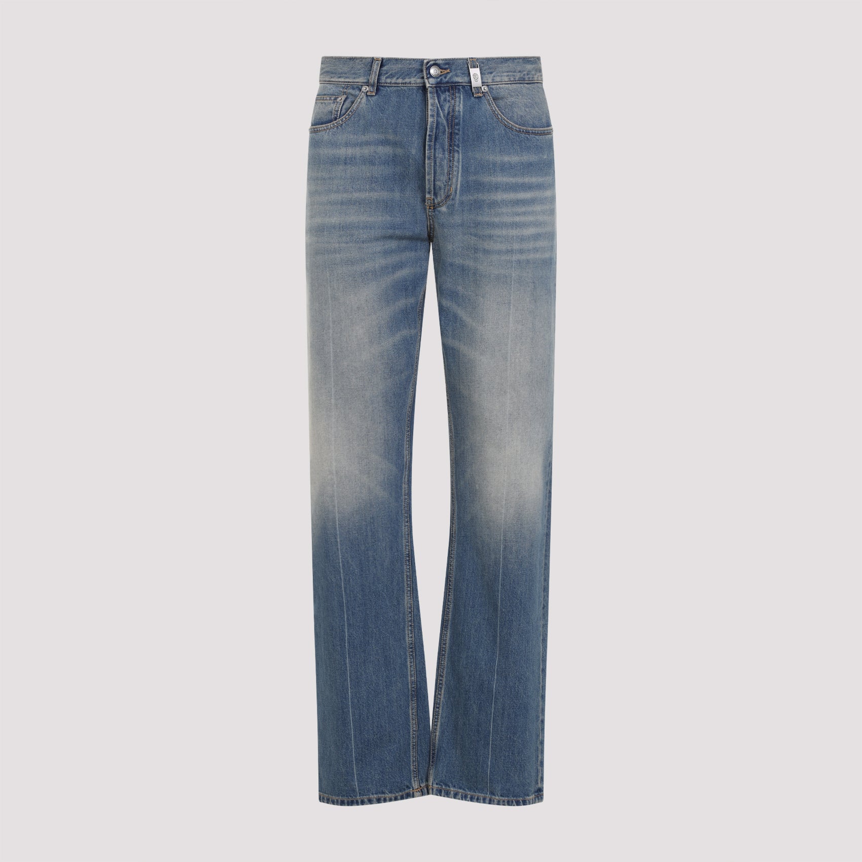 ALEXANDER MCQUEEN Straight Leg Jeans for Men - SS25 Collection