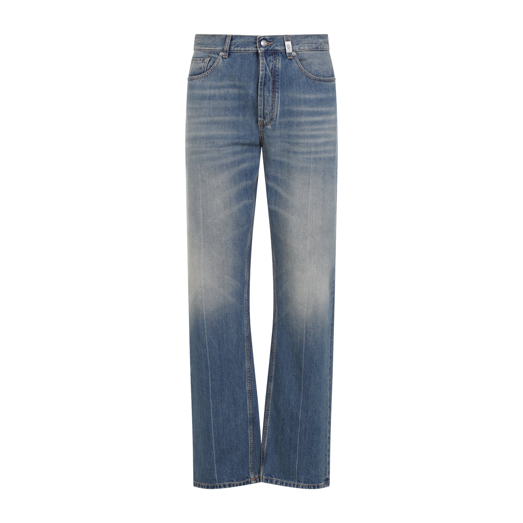 ALEXANDER MCQUEEN Straight Leg Jeans for Men - SS25 Collection