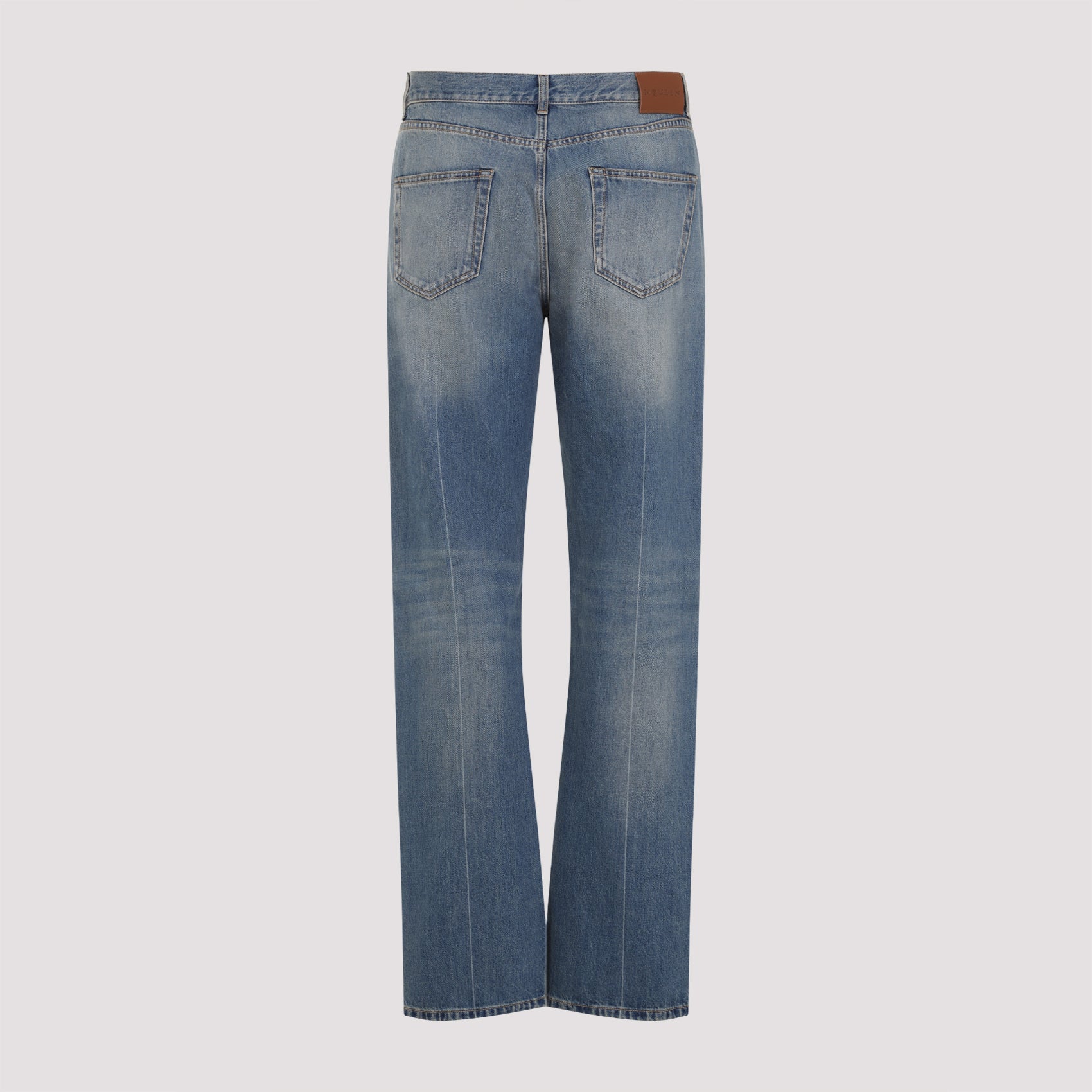 ALEXANDER MCQUEEN Straight Leg Jeans for Men - SS25 Collection