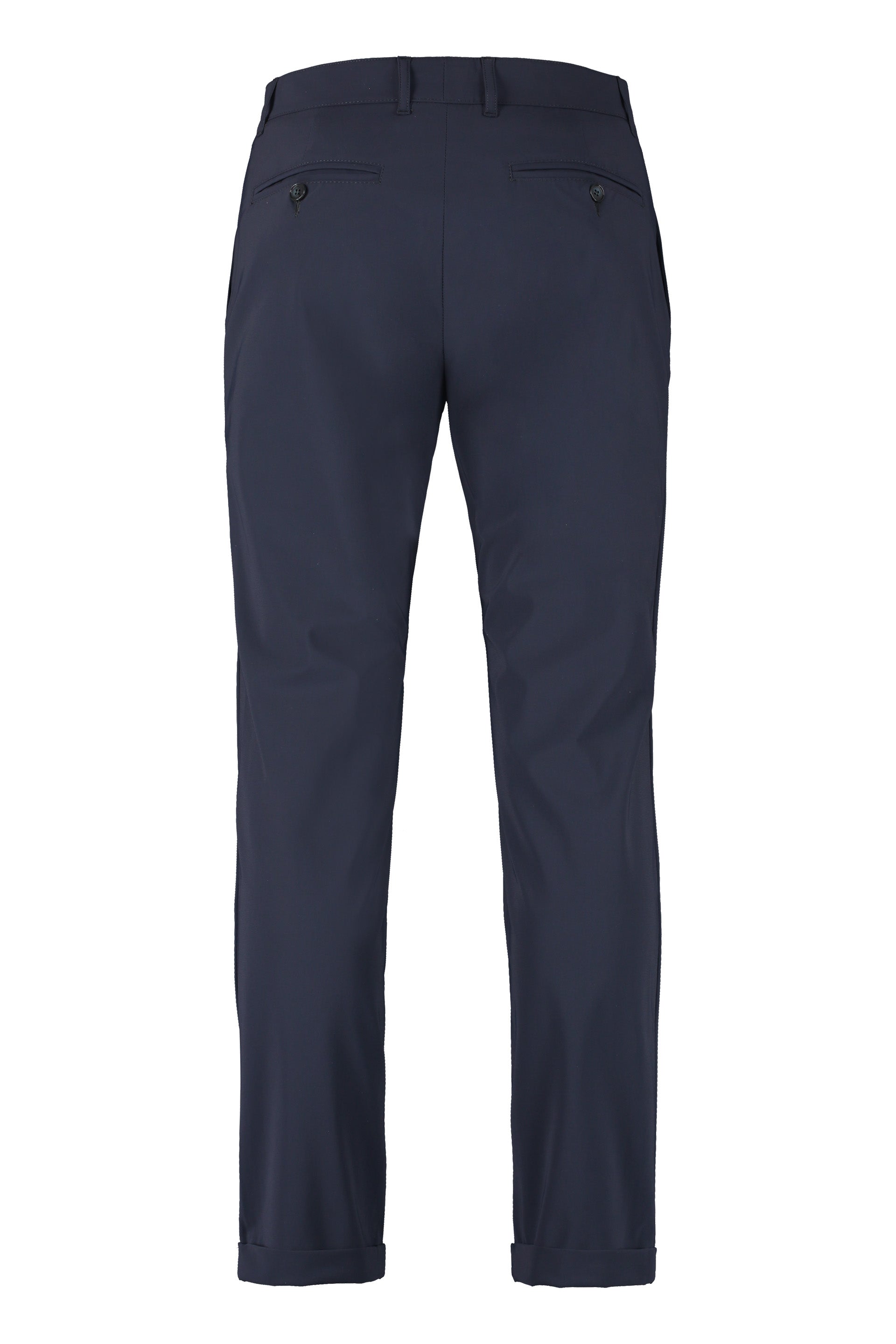 THE (ALPHABET) Tailored Trousers - Cuffed Hem