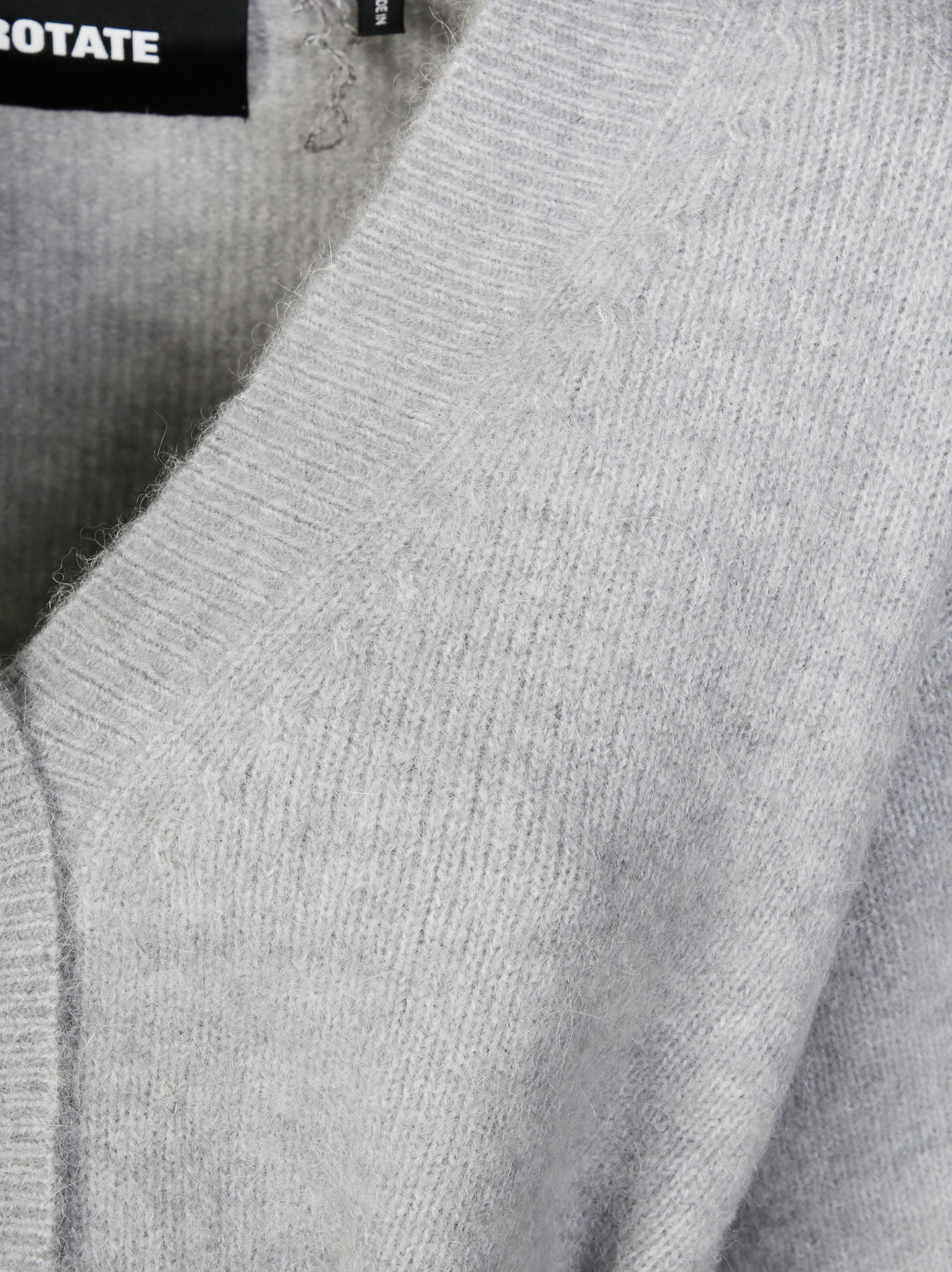 ROTATE Knit Scarf Cardigan for Men's Fall/Winter Collection