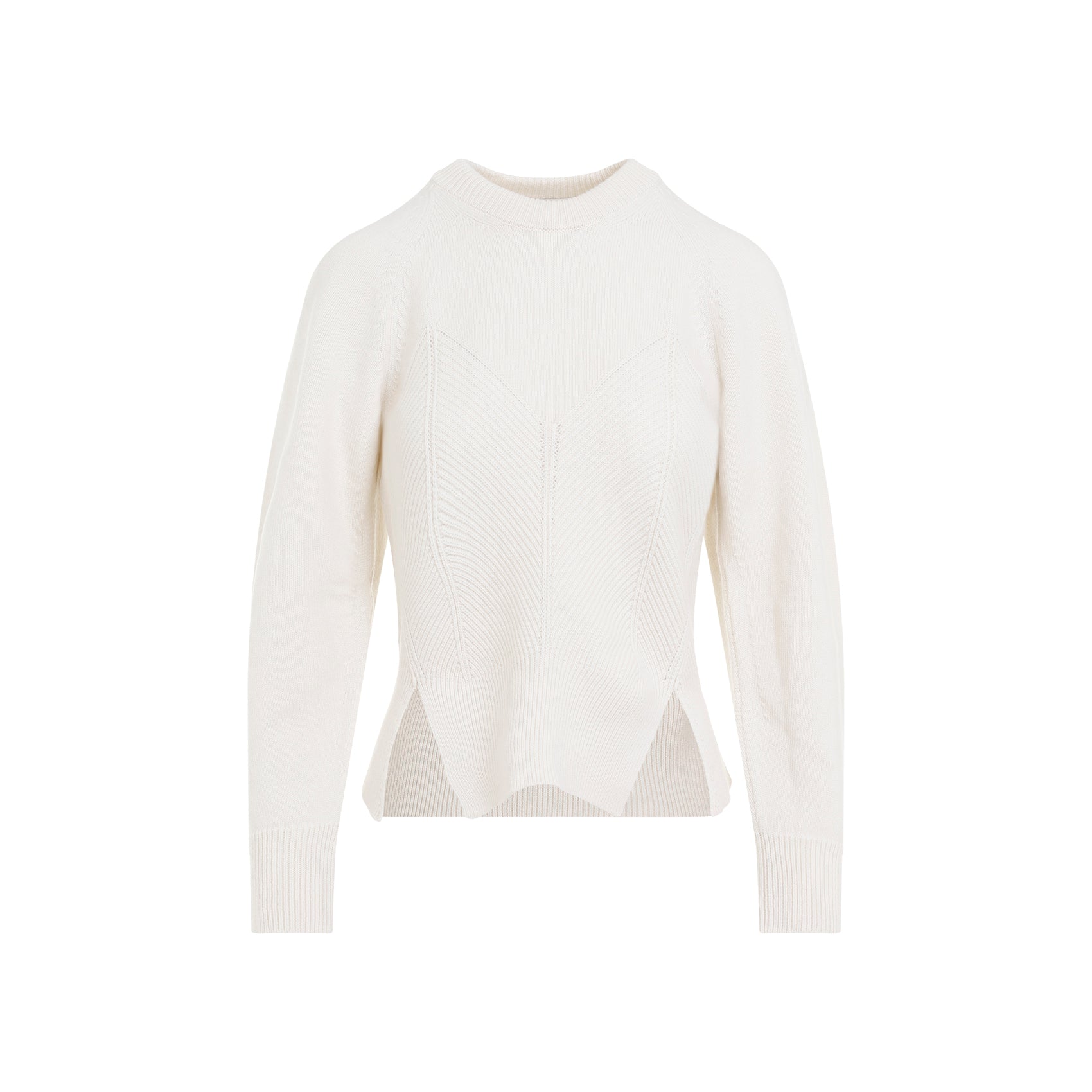 ALEXANDER MCQUEEN Chevron Cashmere Pullover