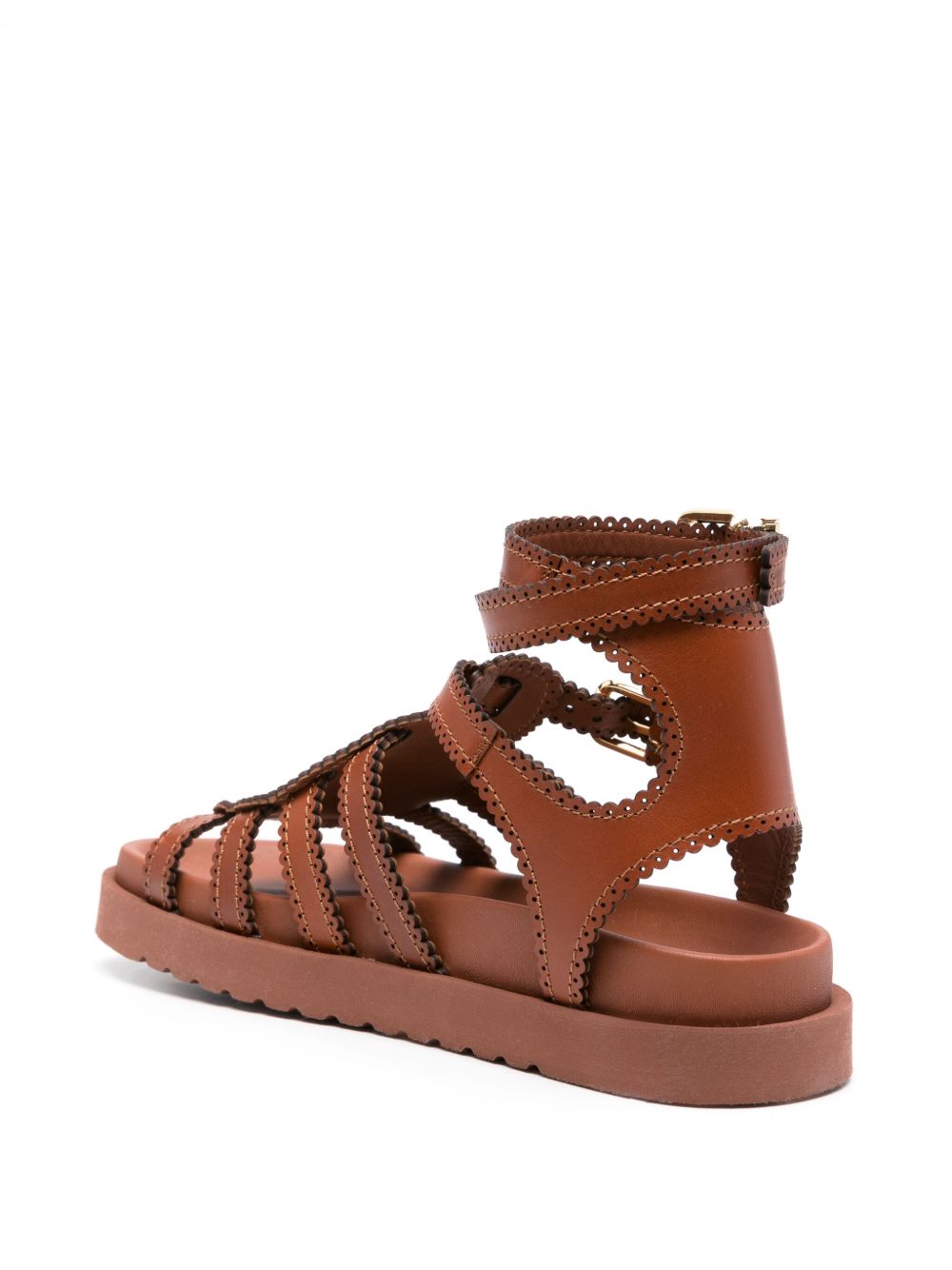 ZIMMERMANN Elegant Silk Nylon Mini Sandals for Women