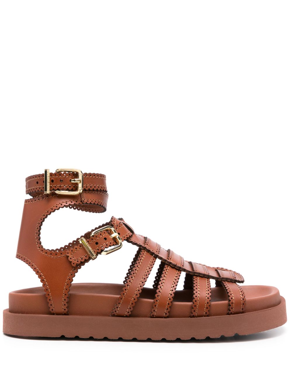 ZIMMERMANN Elegant Silk Nylon Mini Sandals for Women