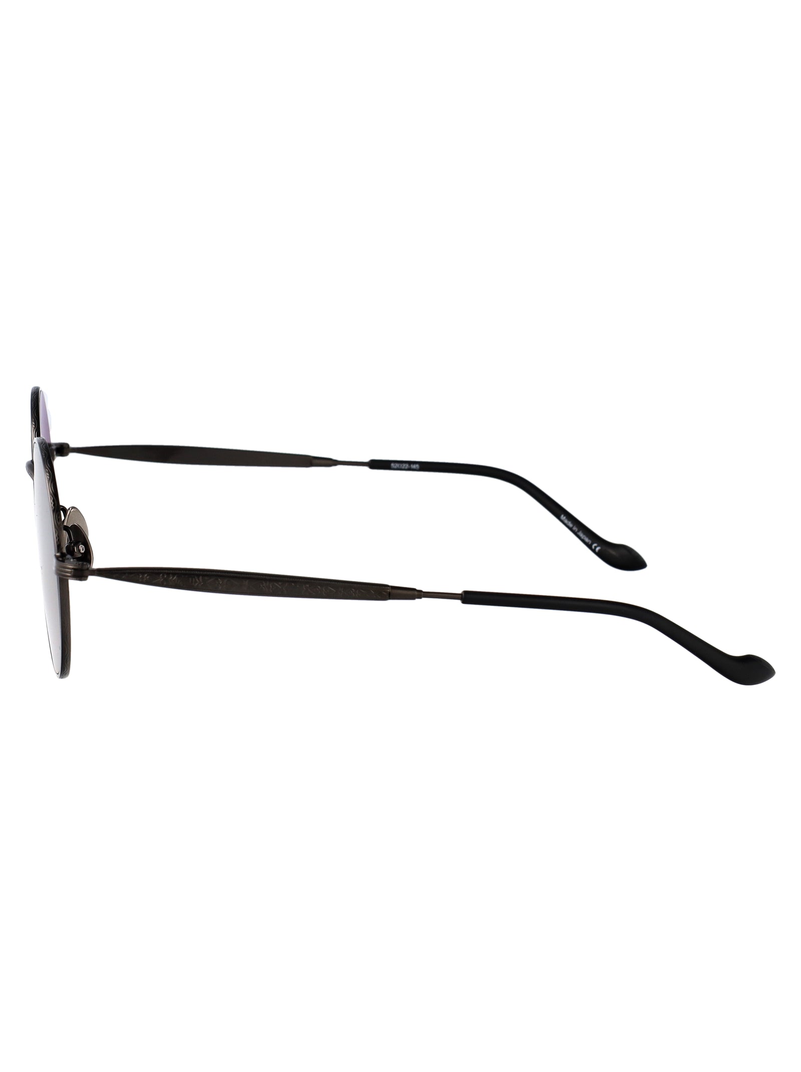 MATSUDA Brushed Ruthenium Metal Sunglasses