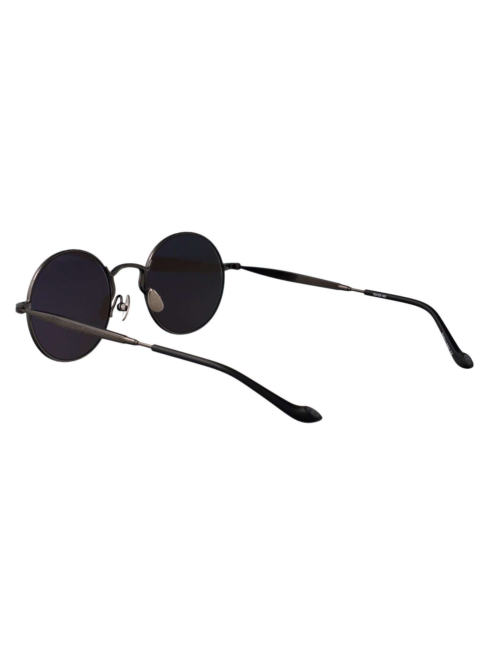 MATSUDA Brushed Ruthenium Metal Sunglasses
