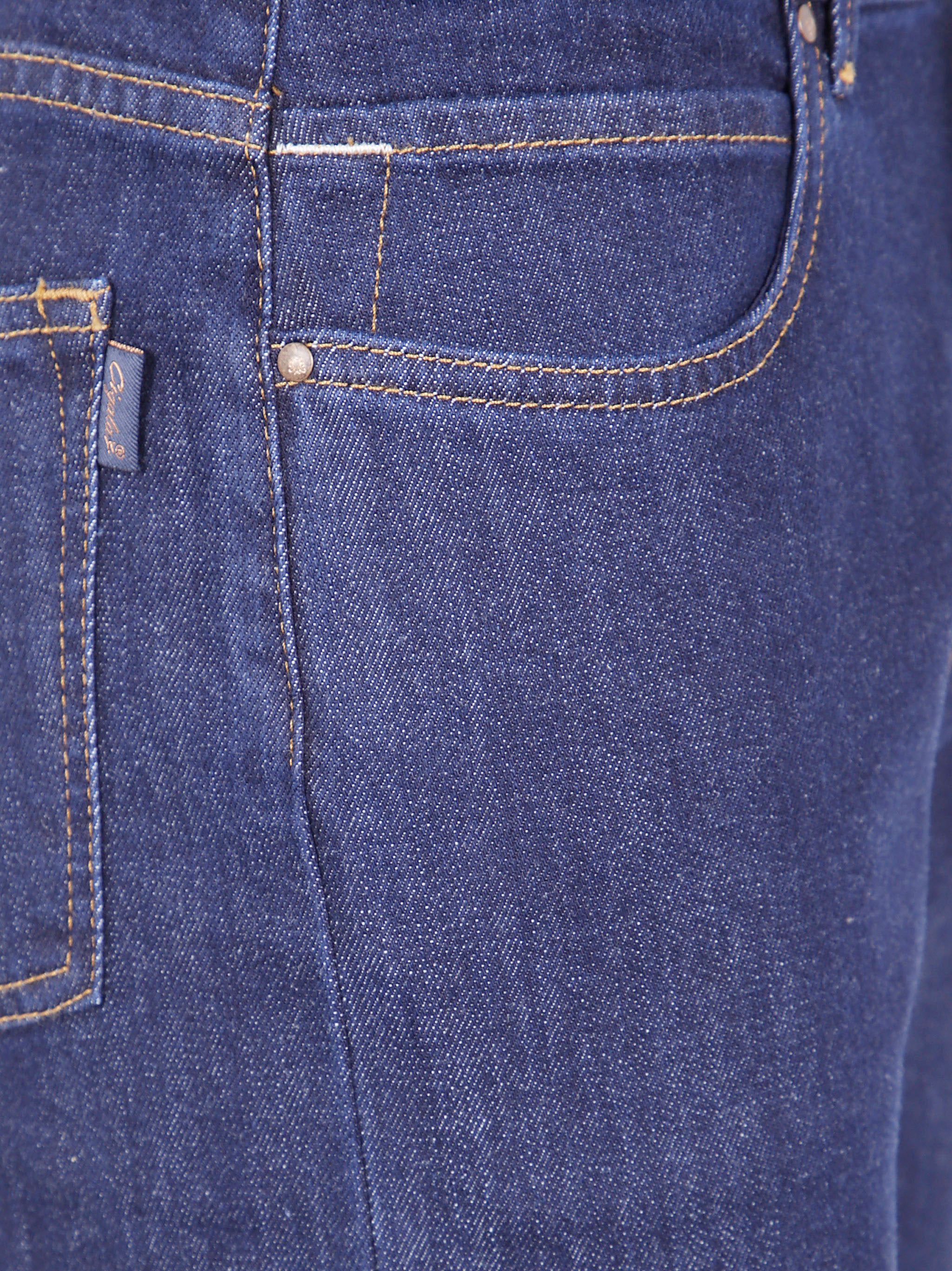 CIGALAS Denim Ring Stretch Trousers for Women